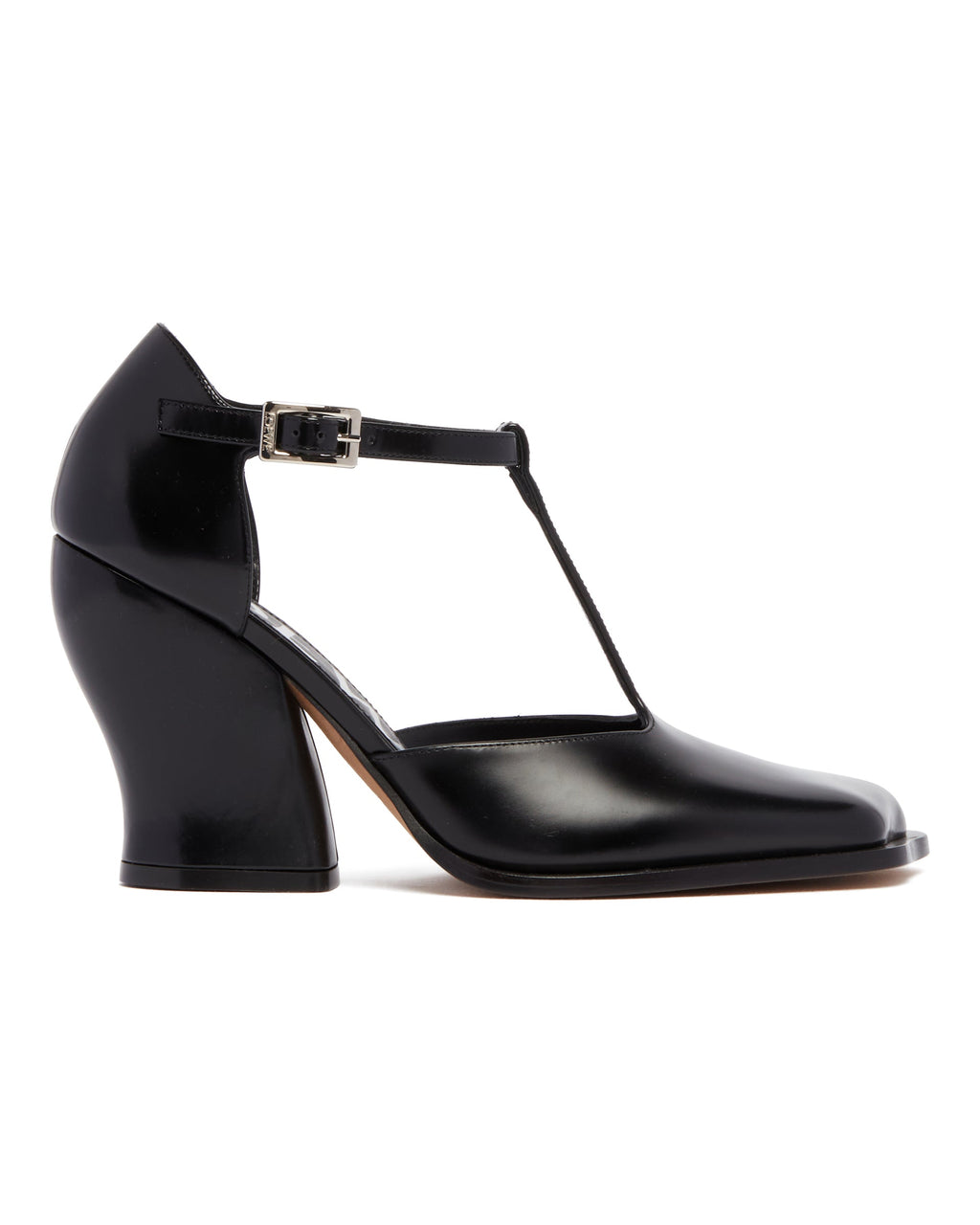 Black Wave T-Bar Pumps Loewe оригінал – Купити в Україні – вид ззаду