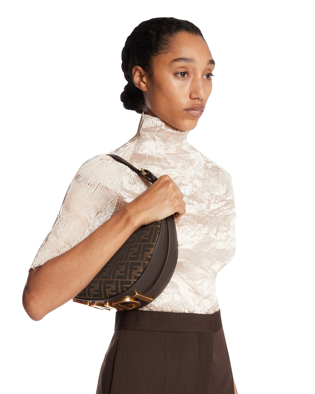 Beige Fendigraphy Small Bag Fendi оригінал – Купити в Україні – детальний вид
