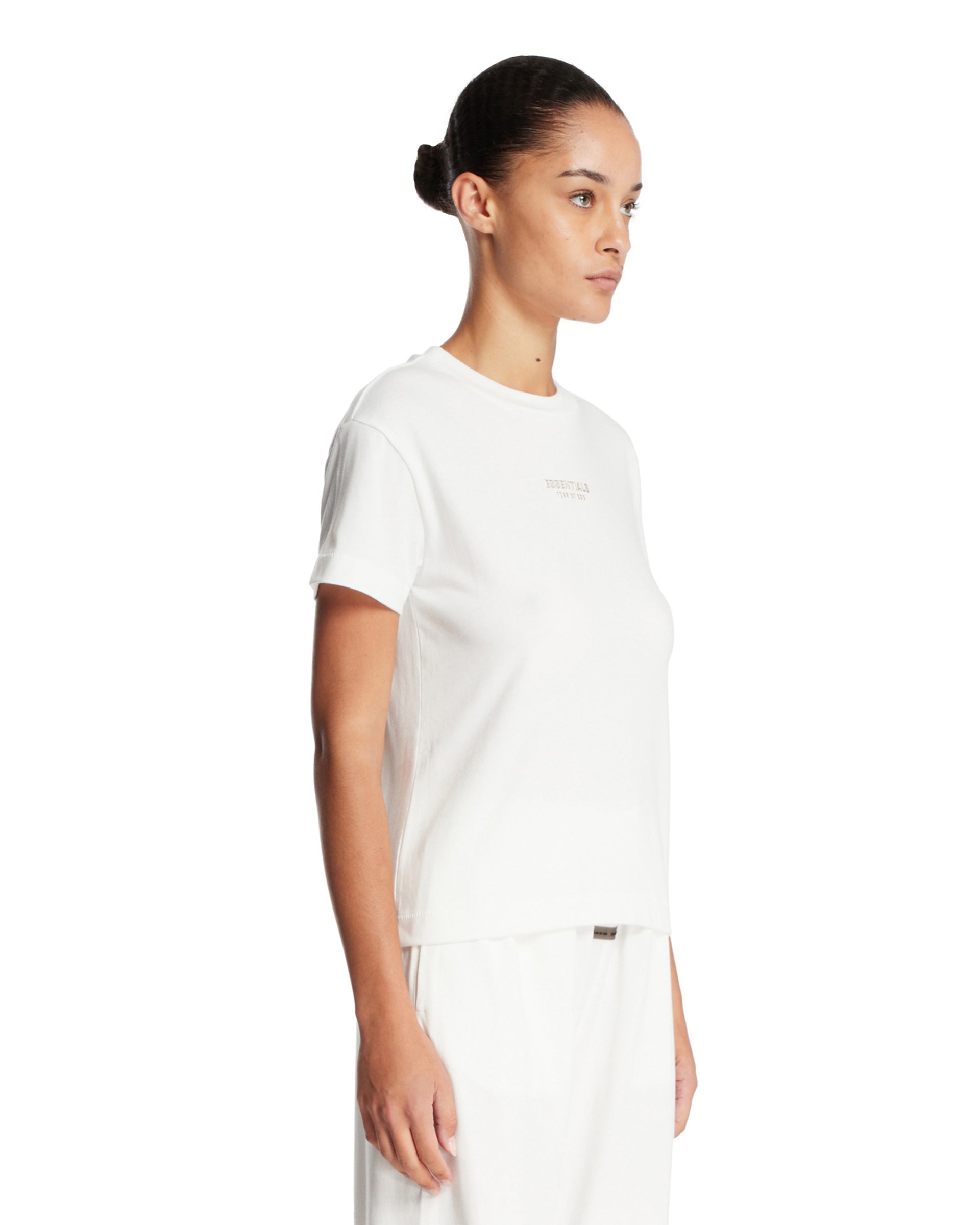 White Classic T-Shirt with Logo - FEAR OF GOD