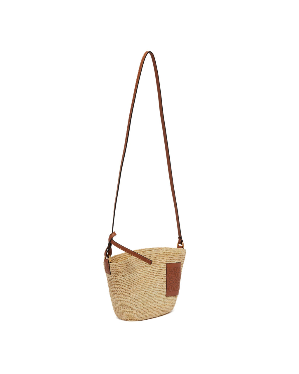 Оригінальна Beige Raffia Shoulder Bag Loewe – детальний вид