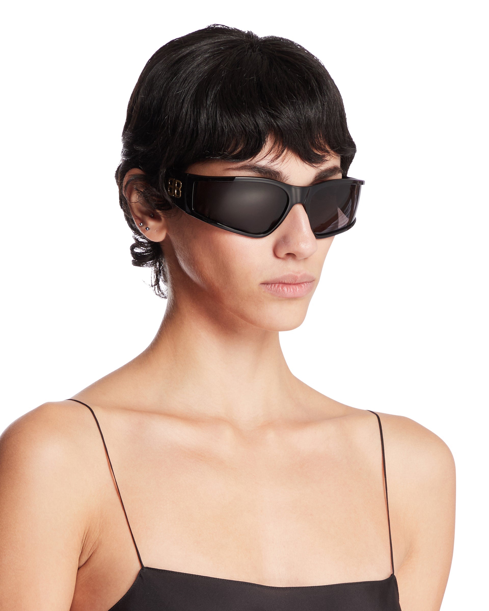 Black Sunset D-Frame Sunglasses Balenciaga – Гарантія оригінальності – детальний вид