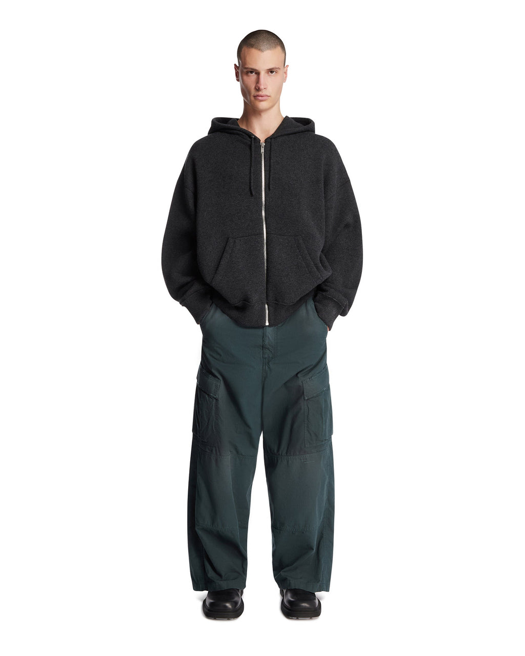 Gray Cashmere Hoodie Bottega veneta оригінал – Купити в Україні – детальний вид