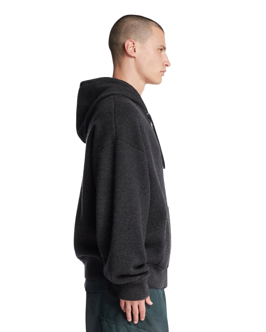 Gray Cashmere Hoodie Bottega veneta оригінал – Купити в Україні – збільшений вид
