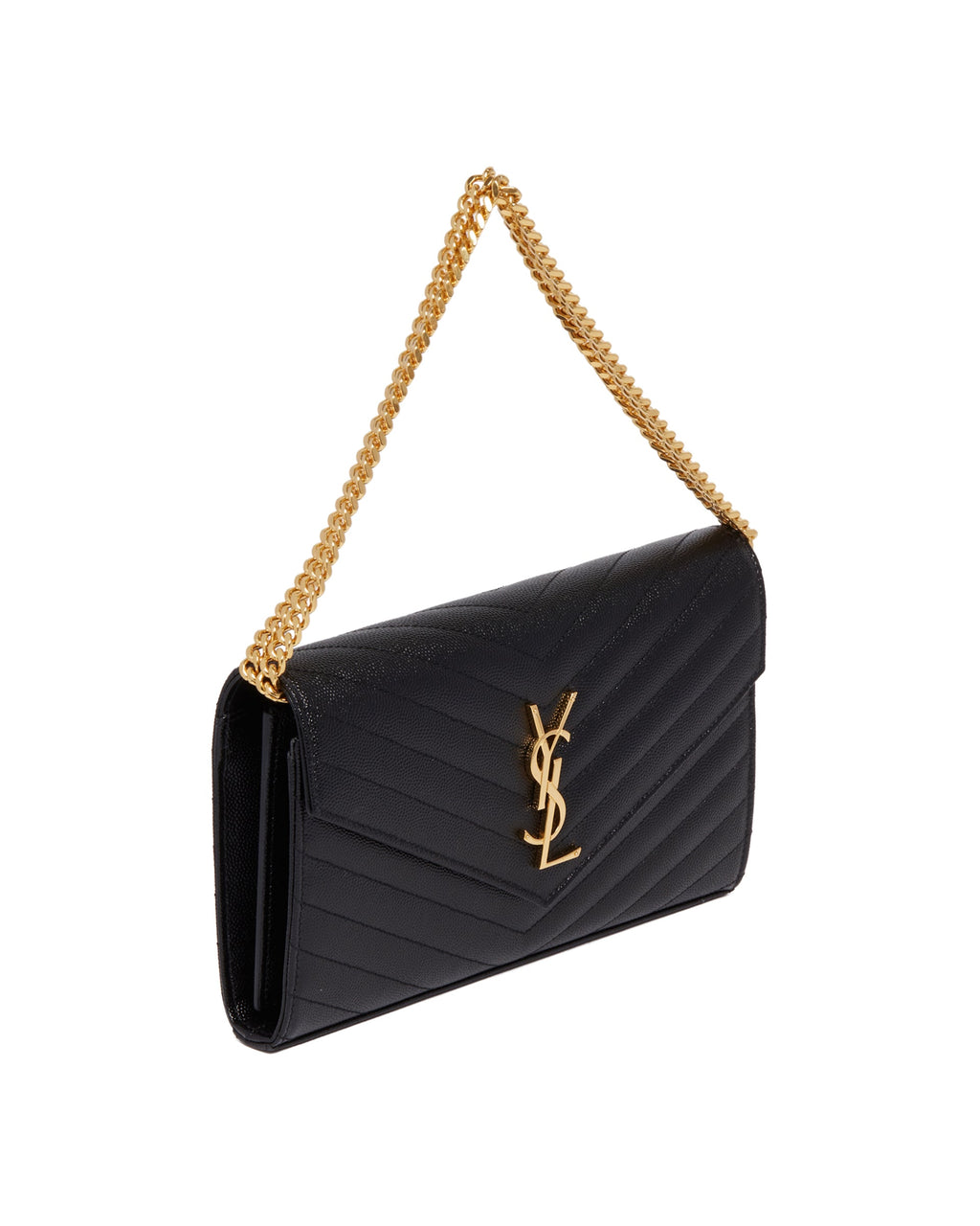 Оригінальна Black Cassandre Chain Wallet Saint laurent – детальний вид