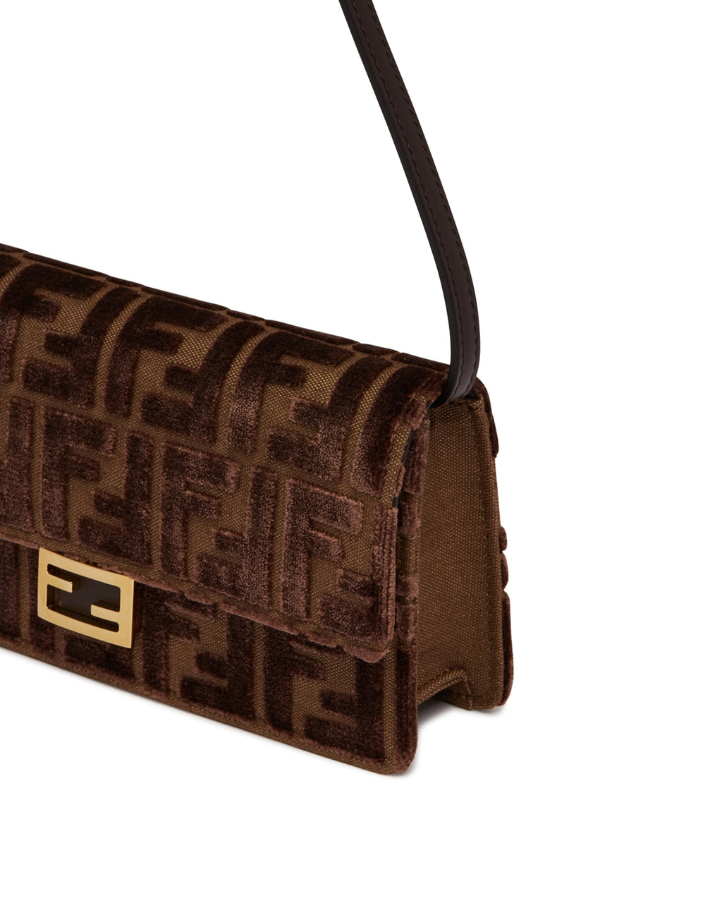 Оригінальна Brown Wallet On Chain Baguette Bag Fendi – збільшений вид