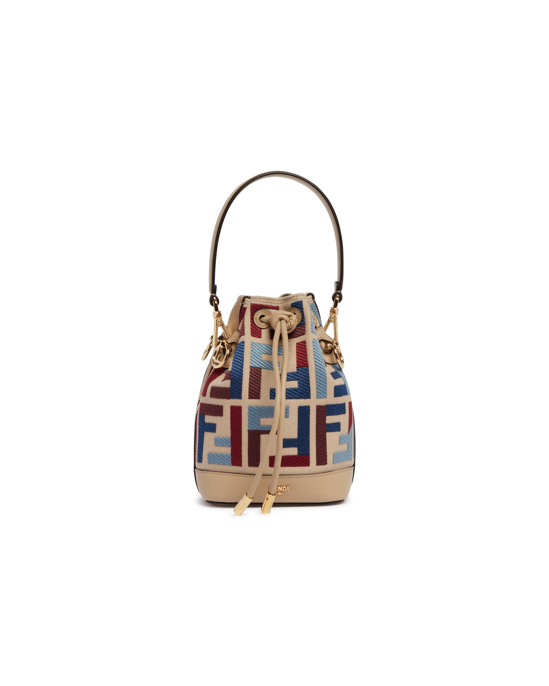 Beige Mon Tresor Mini Bag Fendi оригінал – Купити в Україні – вид ззаду