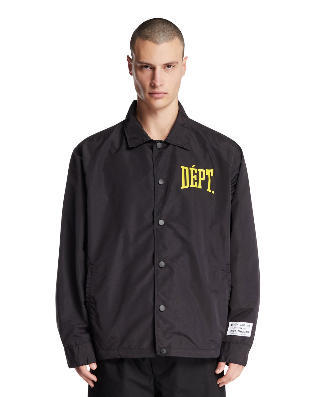 Black Logo Jacket Gallery department – Гарантія оригінальності – боковий вид