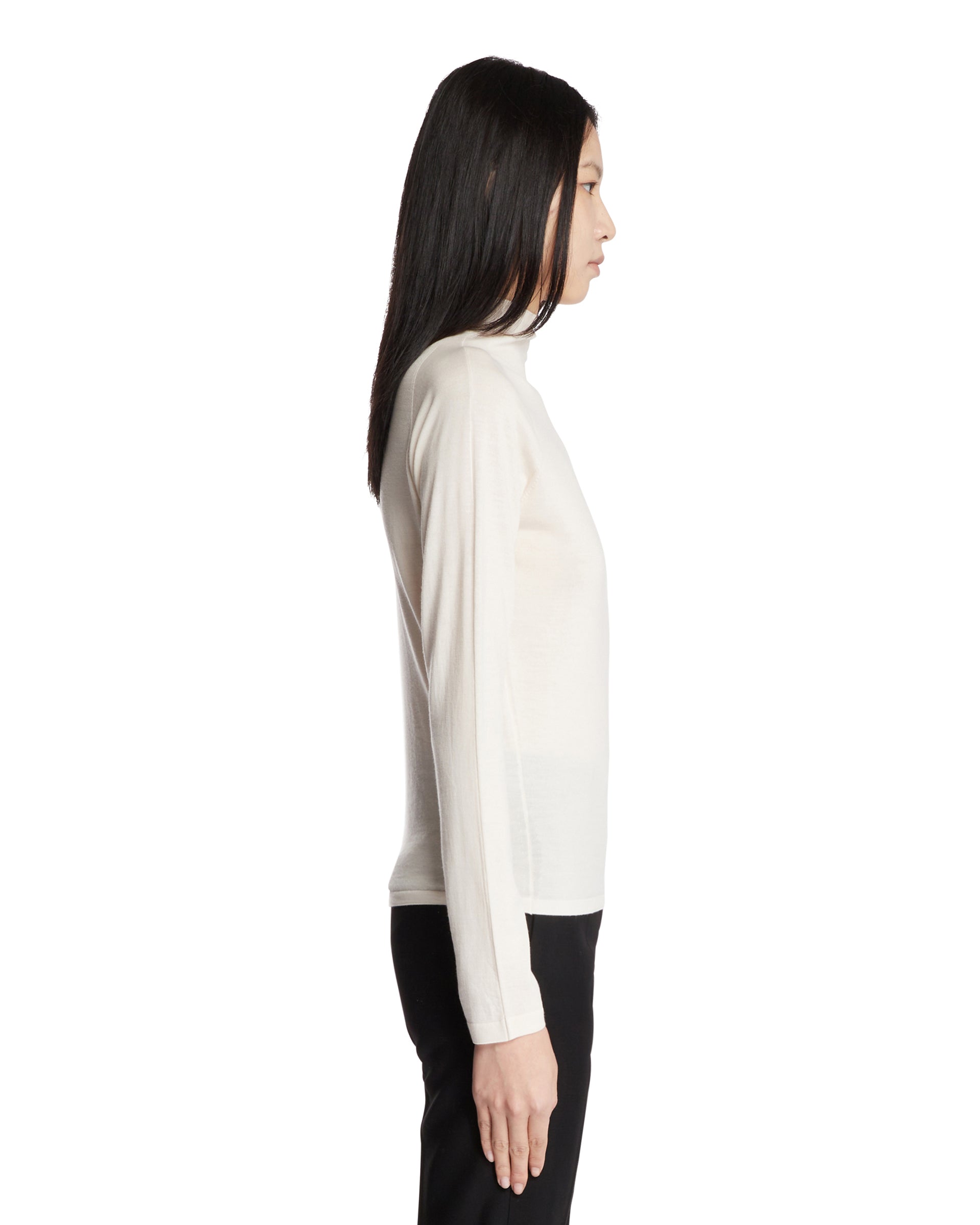 White Turtleneck Sweater The row оригінал – Купити в Україні – збільшений вид