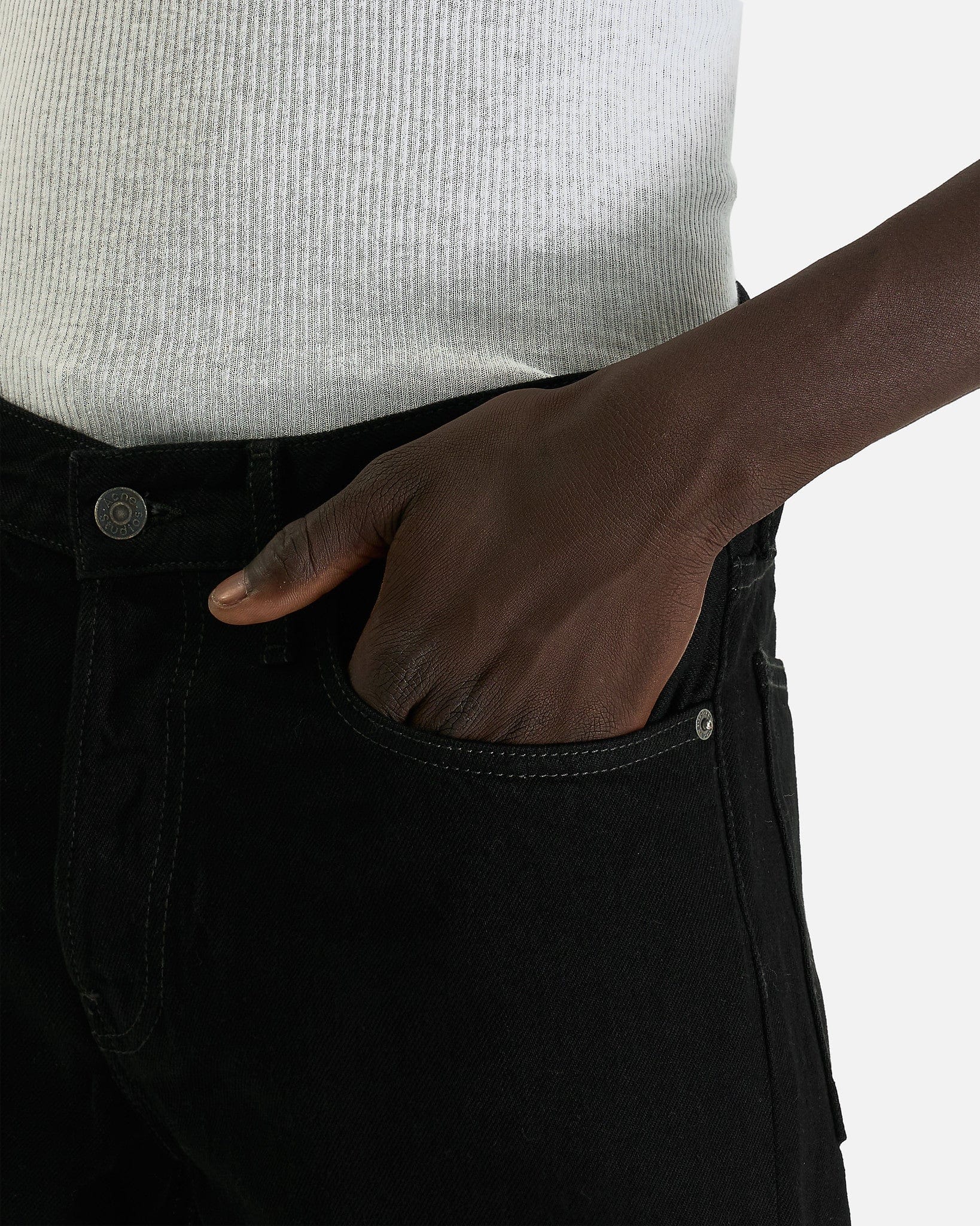 2010m Jeans In Black Acne studios – Гарантія оригінальності – збільшений вид
