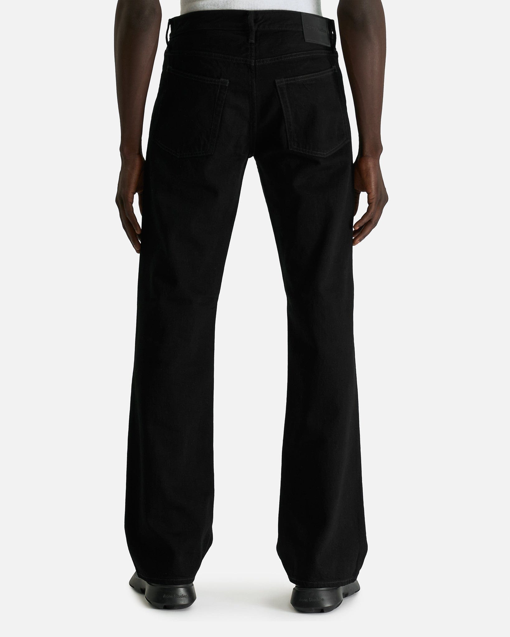 2010m Jeans In Black Acne studios – Гарантія оригінальності – детальний вид