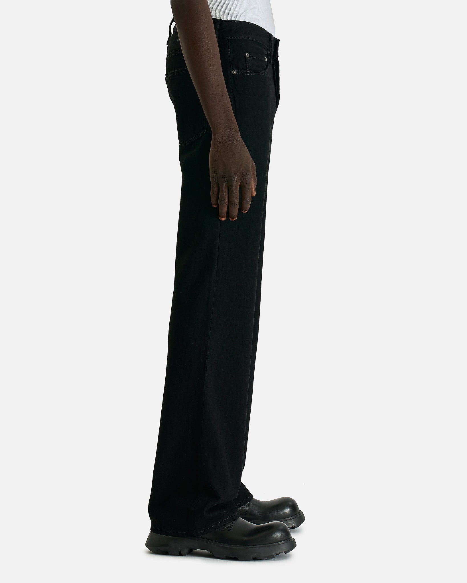 2010m Jeans In Black Acne studios – Гарантія оригінальності – вид ззаду