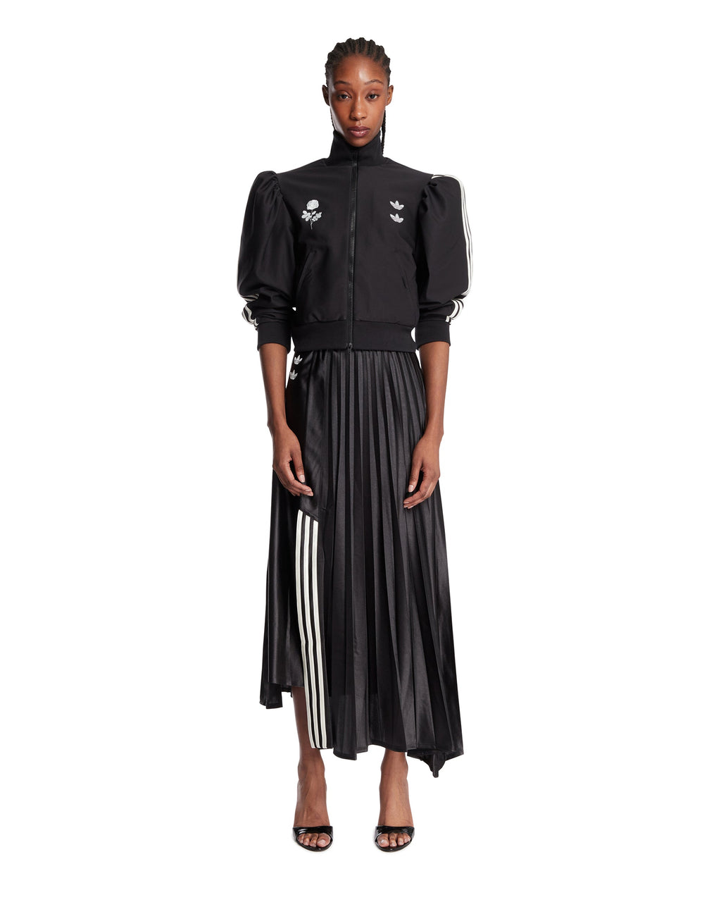 Оригінальна X Willy Chavarria Black Zip Blouse Adidas – детальний вид