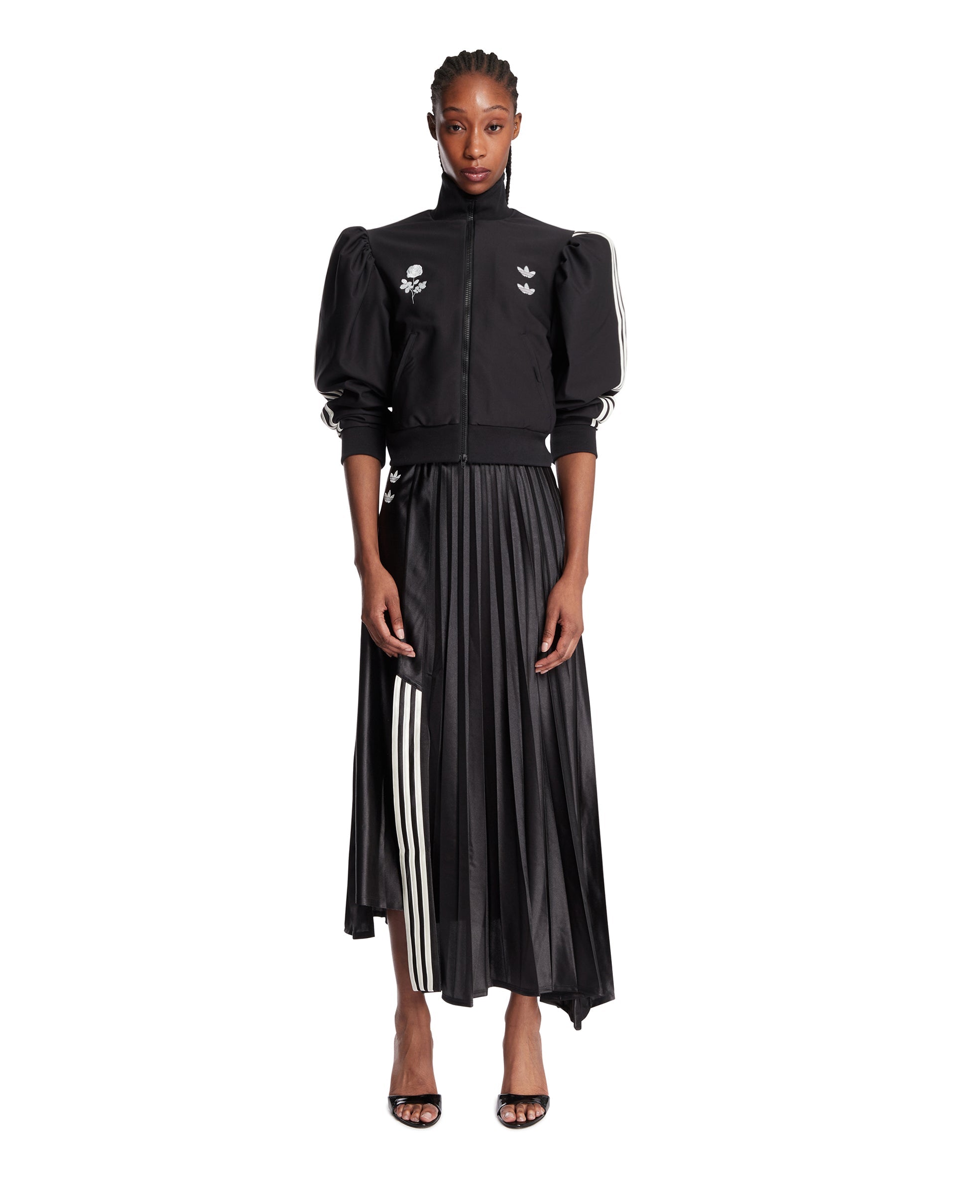 Оригінальна X Willy Chavarria Black Zip Blouse Adidas – детальний вид - ADIDAS