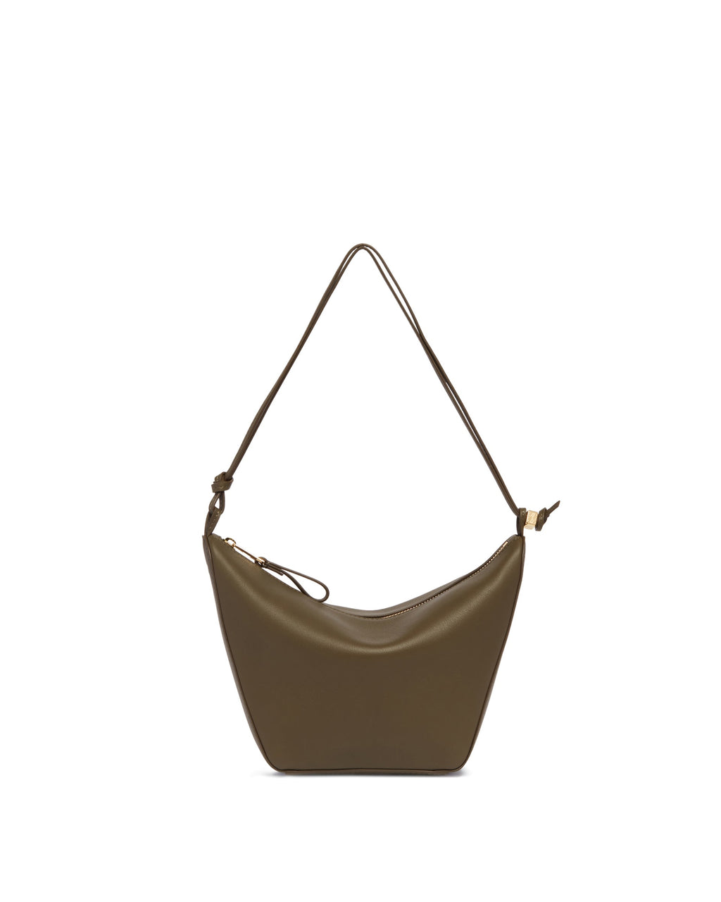 Green Lather Hammock Hobo Mini Bag Loewe – Гарантія оригінальності – боковий вид