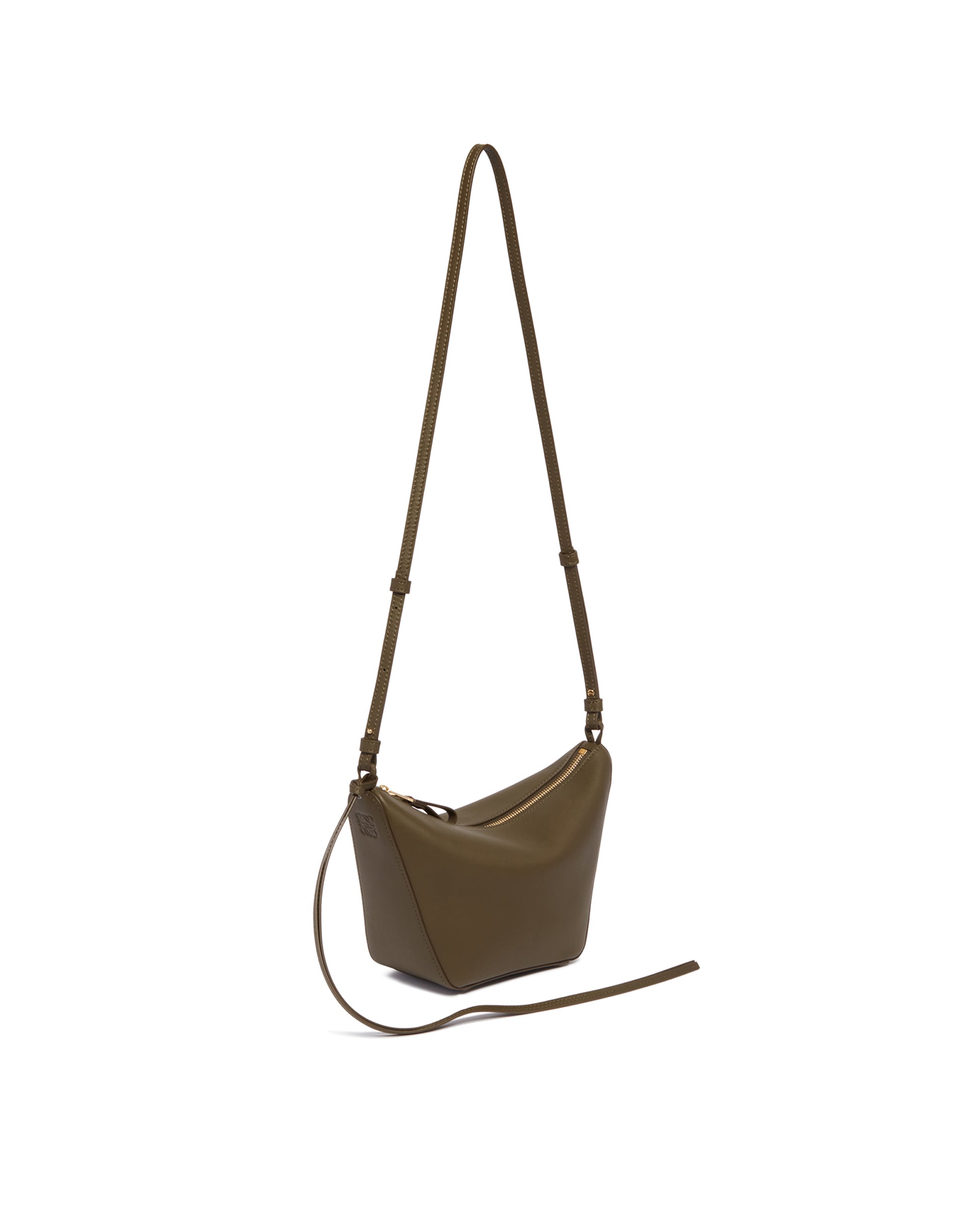 Green Lather Hammock Hobo Mini Bag Loewe – Гарантія оригінальності – детальний вид