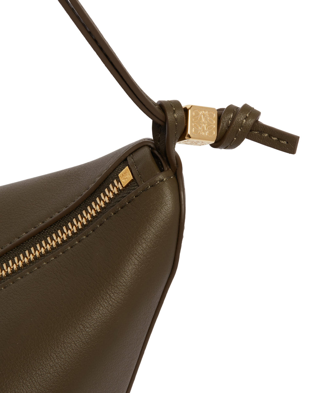 Green Lather Hammock Hobo Mini Bag Loewe – Гарантія оригінальності – збільшений вид