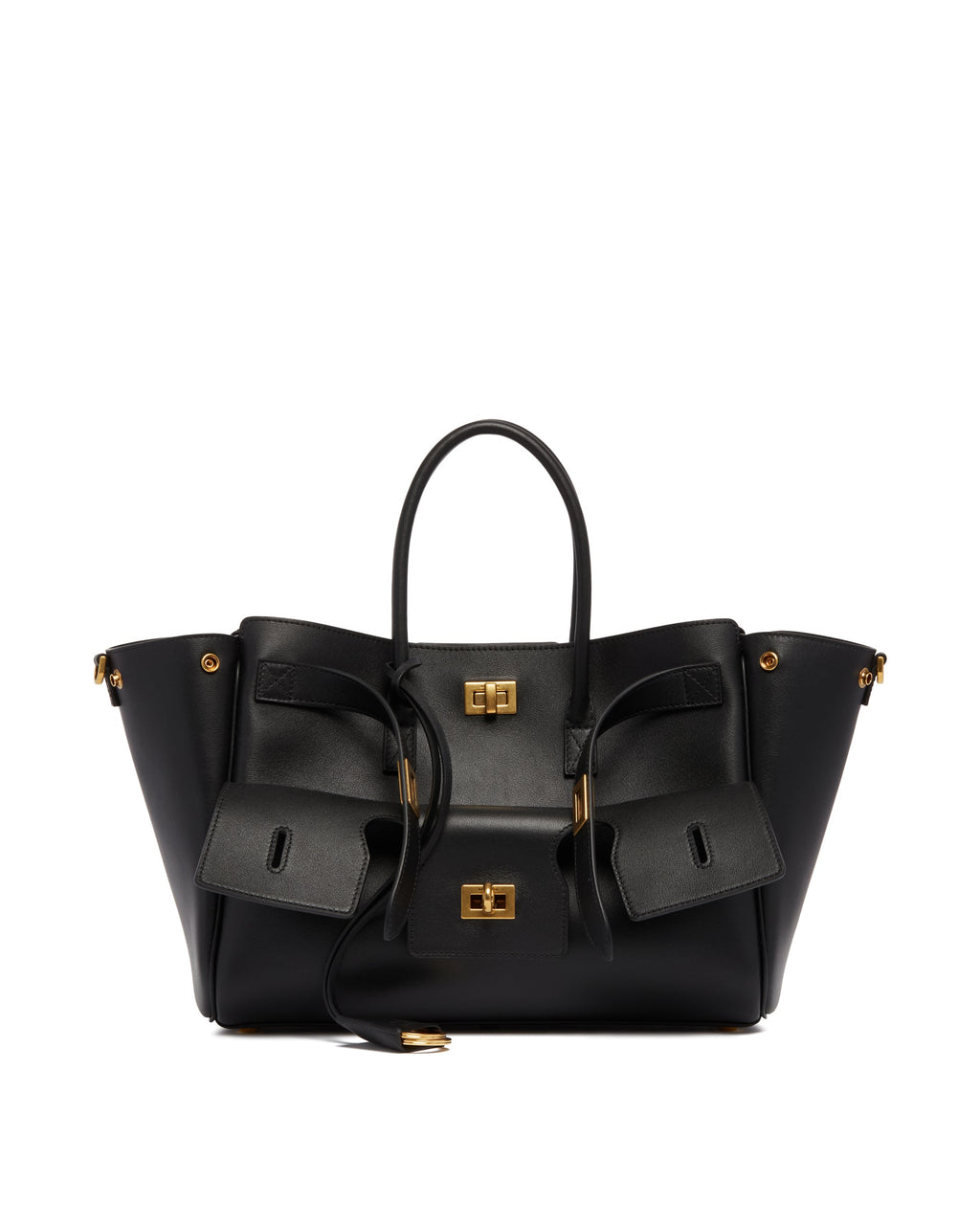 Оригінальна Black Small Carry All Bel Air Bag Balenciaga – боковий вид