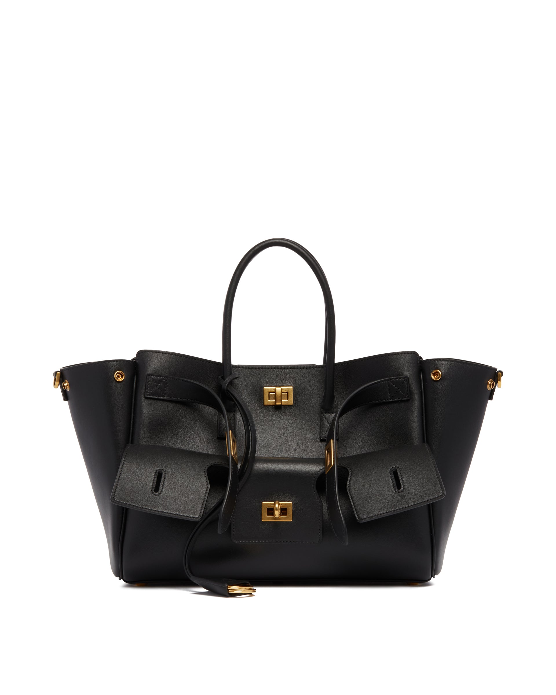 Оригінальна Black Small Carry All Bel Air Bag Balenciaga – боковий вид