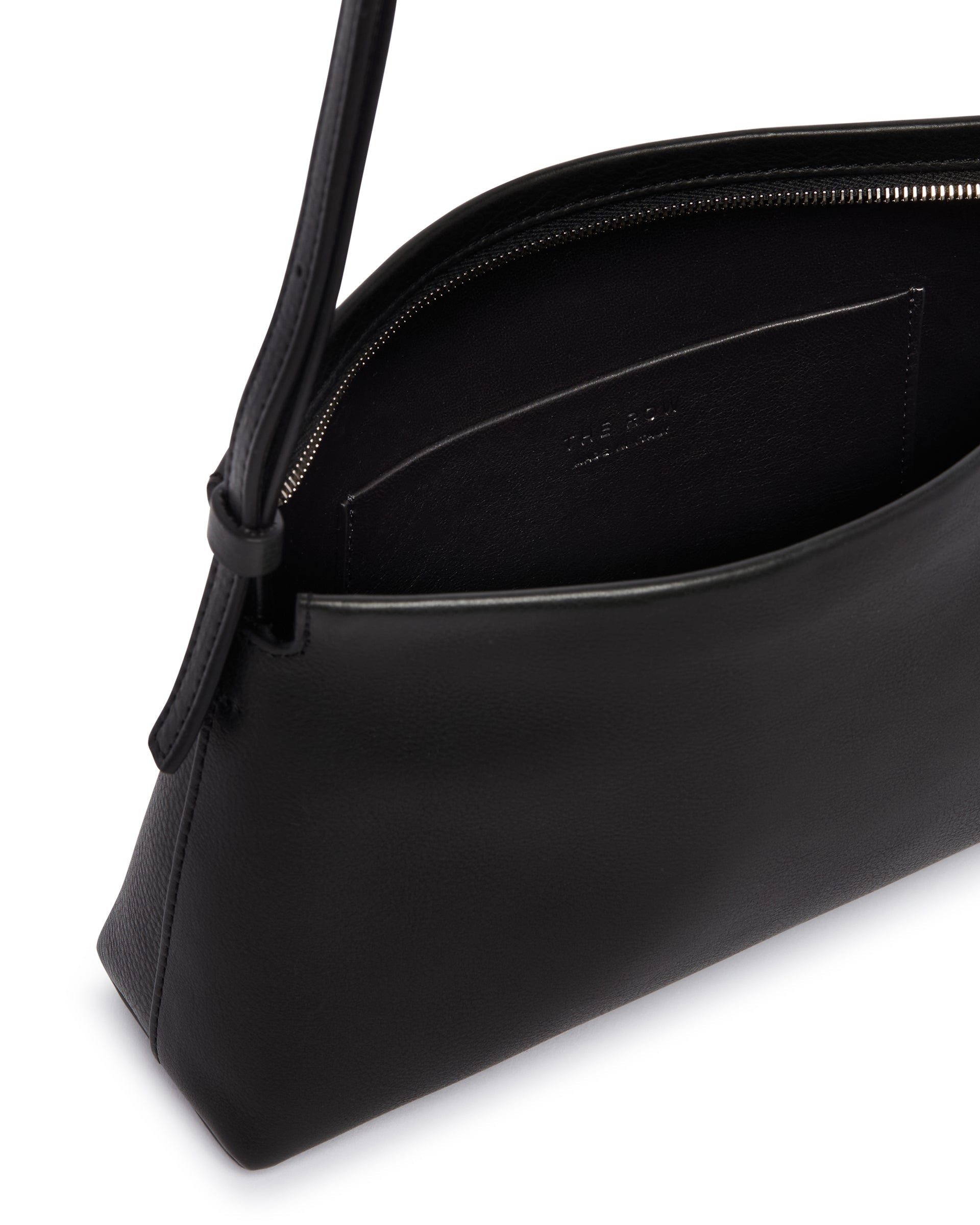 Black Rene Leather Shoulder Bag The row – Гарантія оригінальності – збільшений вид