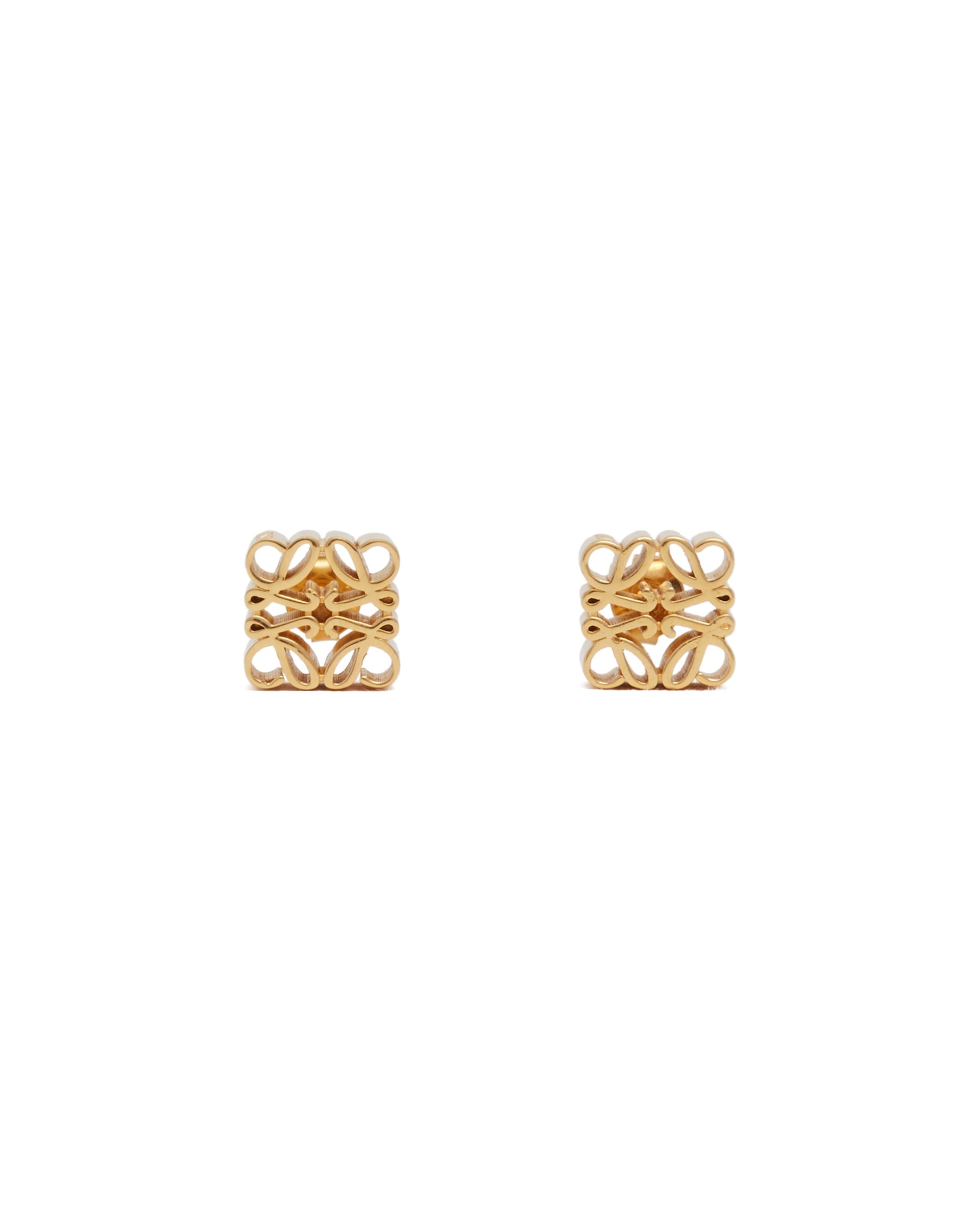 Anagram Stud Earrings Loewe – Гарантія оригінальності – вид ззаду