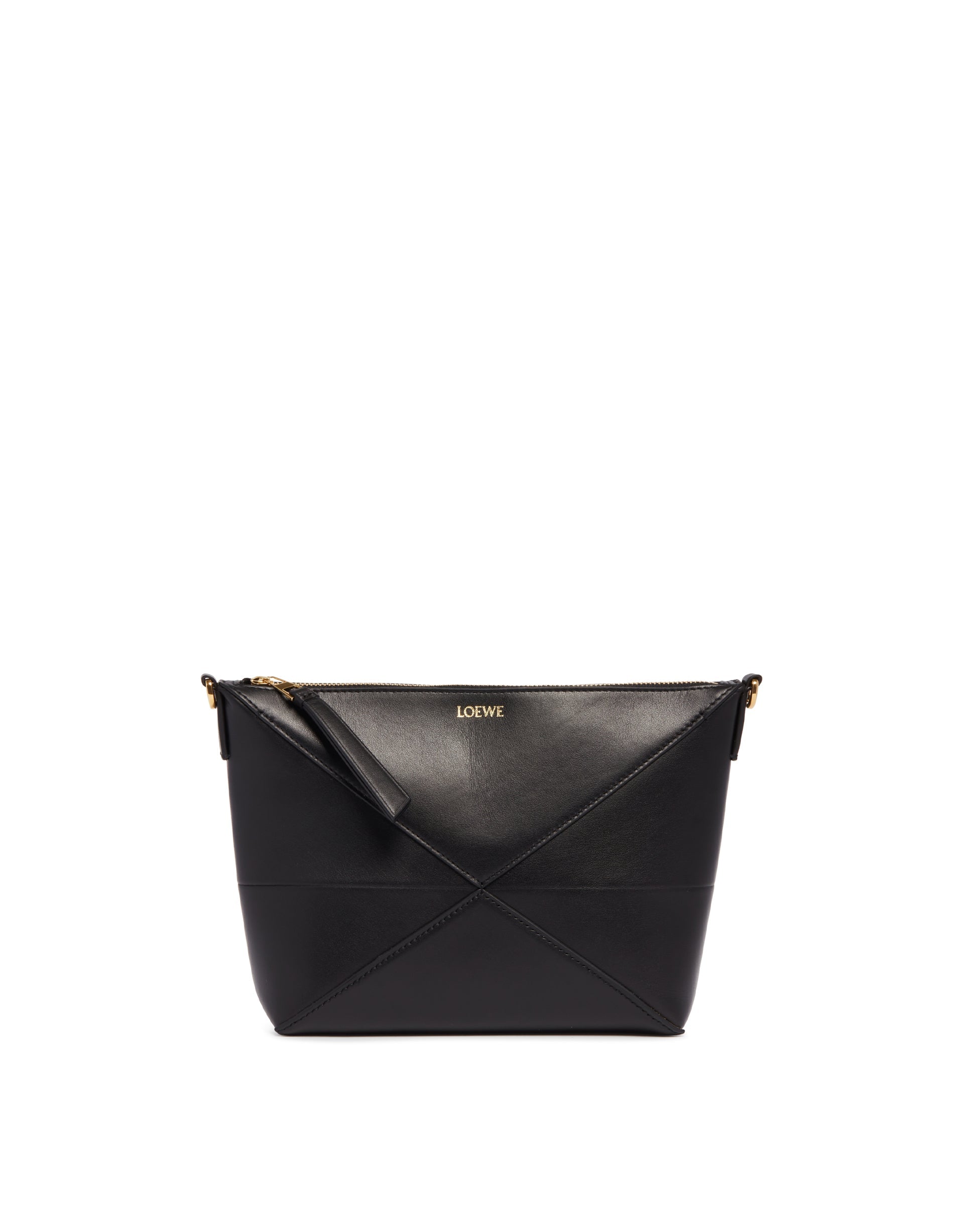 Оригінальна Black Puzzle Fold Pouch Loewe – боковий вид