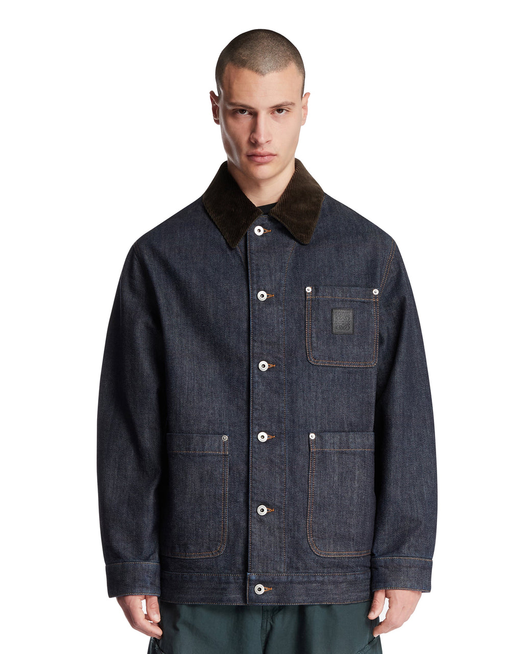 Blue Pocket Denim Jacket Loewe оригінал – Купити в Україні – боковий вид