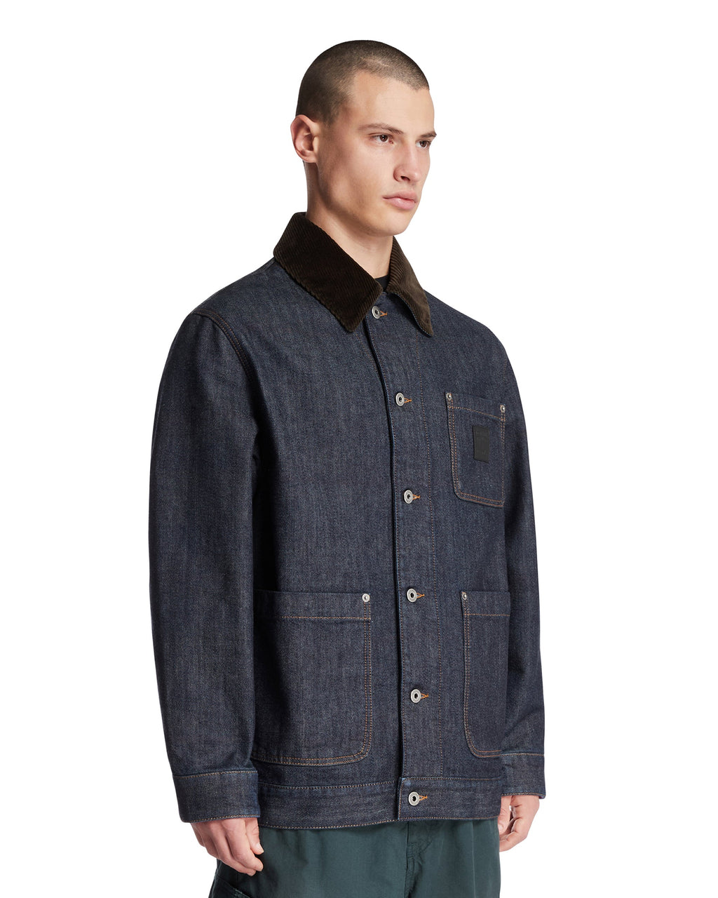 Blue Pocket Denim Jacket Loewe оригінал – Купити в Україні – вид ззаду