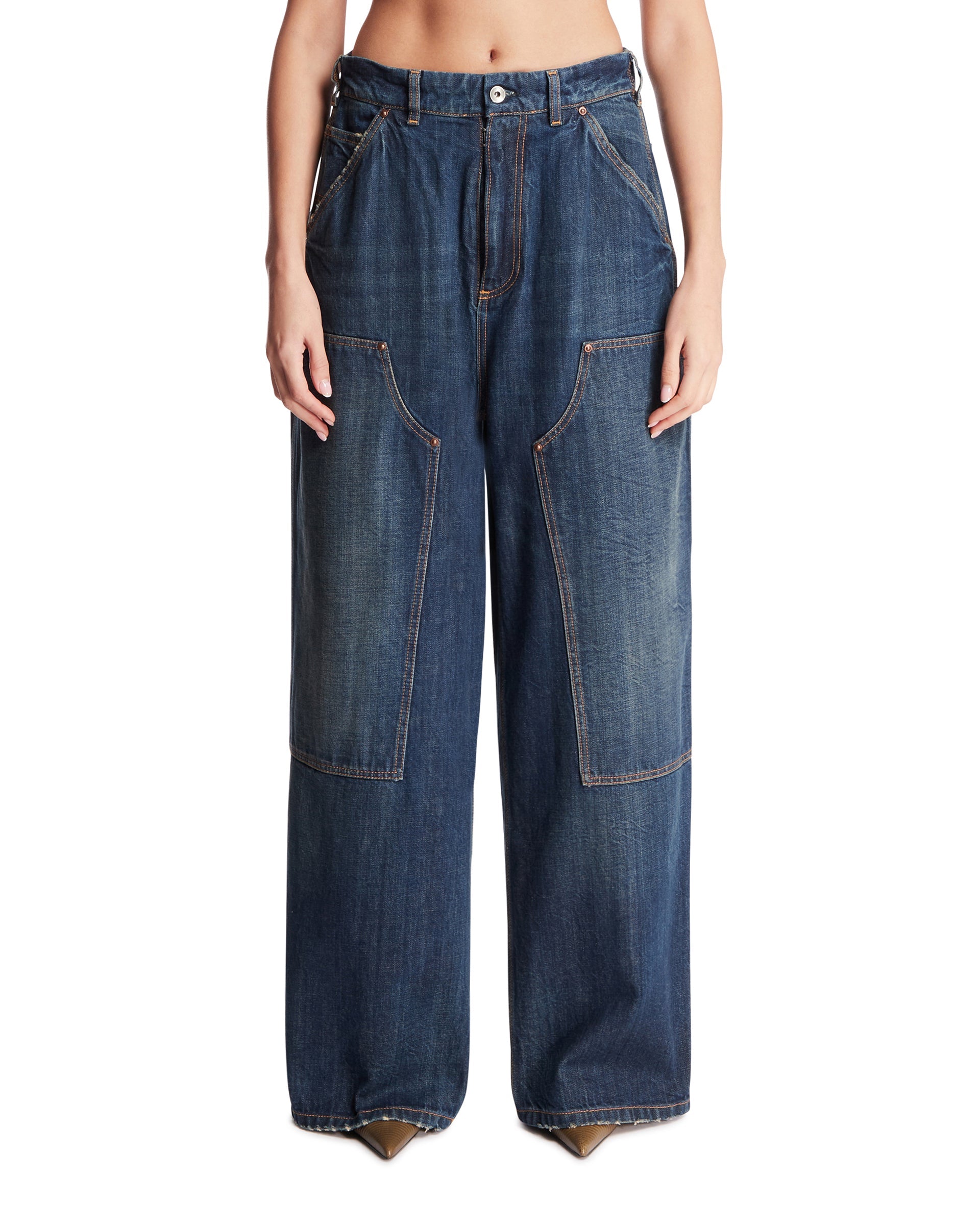 Blue Workwear Jeans Maison margiela оригінал – Купити в Україні – боковий вид