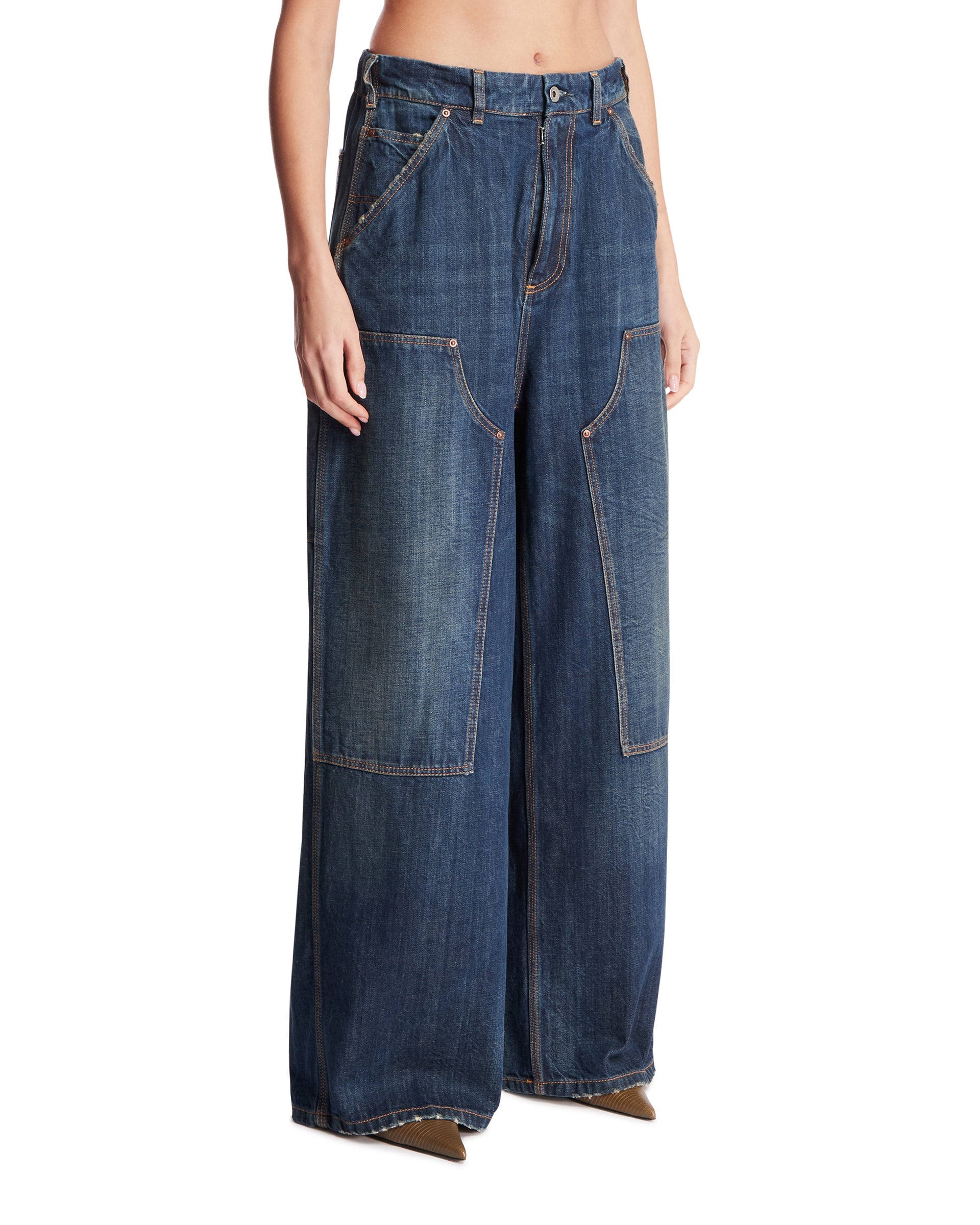 Blue Workwear Jeans Maison margiela оригінал – Купити в Україні – вид ззаду