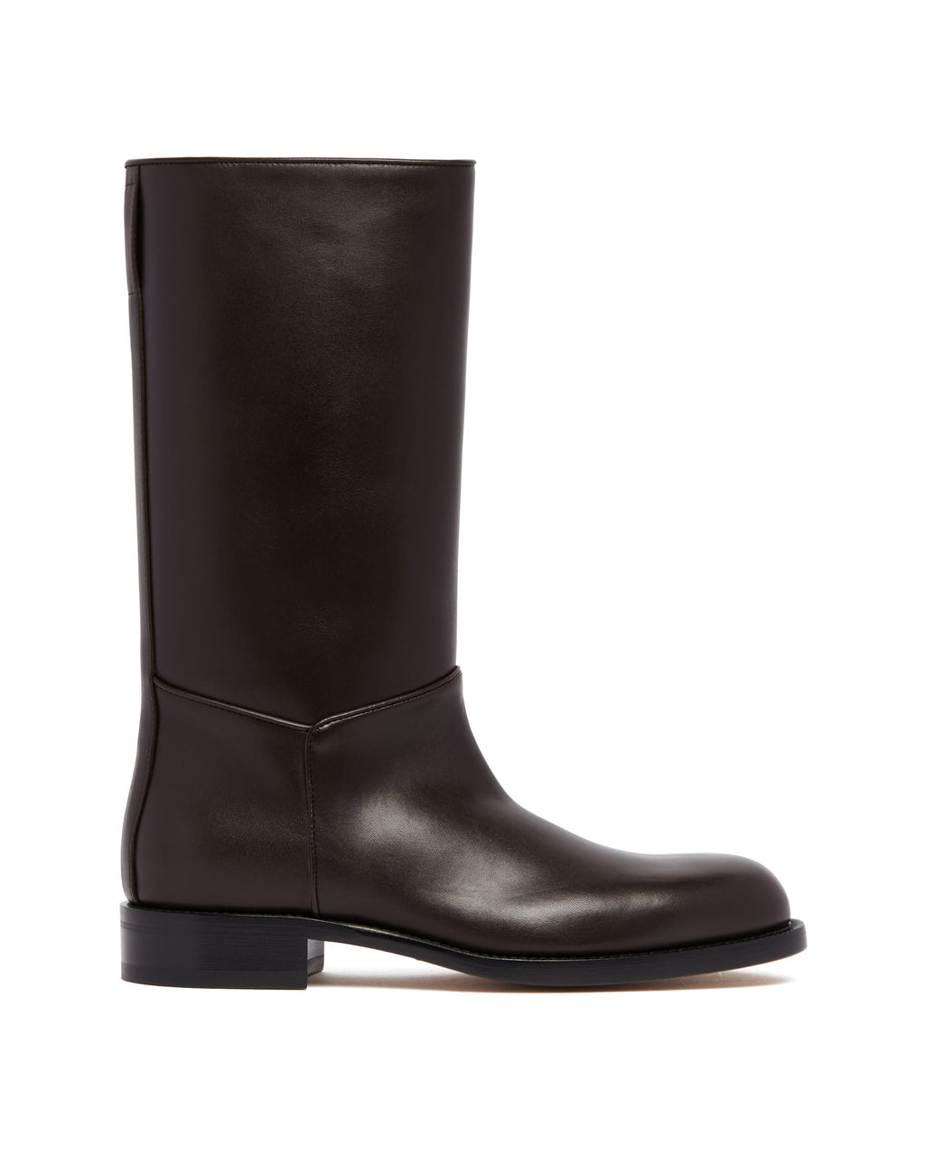 Оригінальна Brown Nobilis Leather Riding Boots The row – вид ззаду