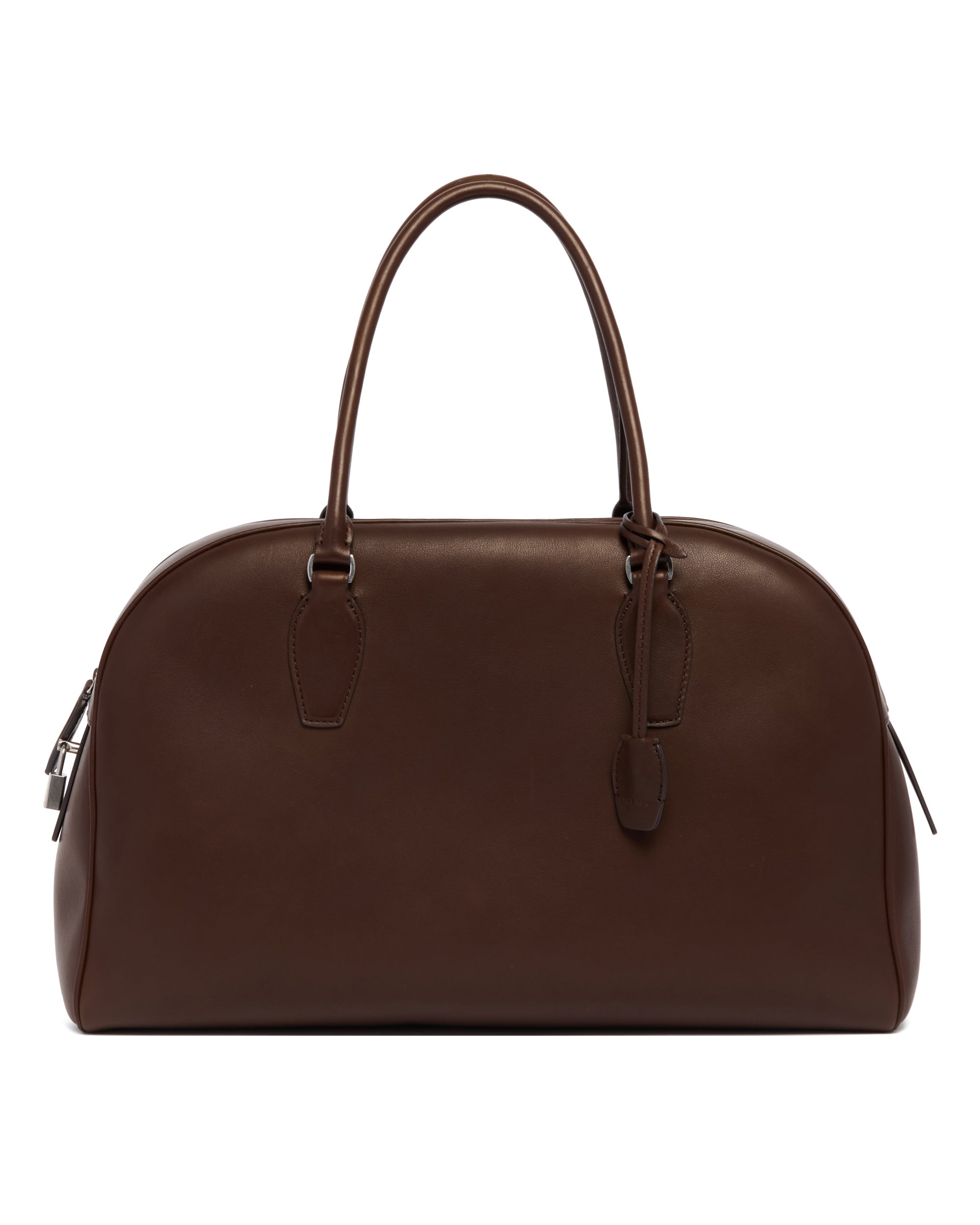 Brown India 15.75 Leather Bag The row оригінал – Купити в Україні – вид ззаду