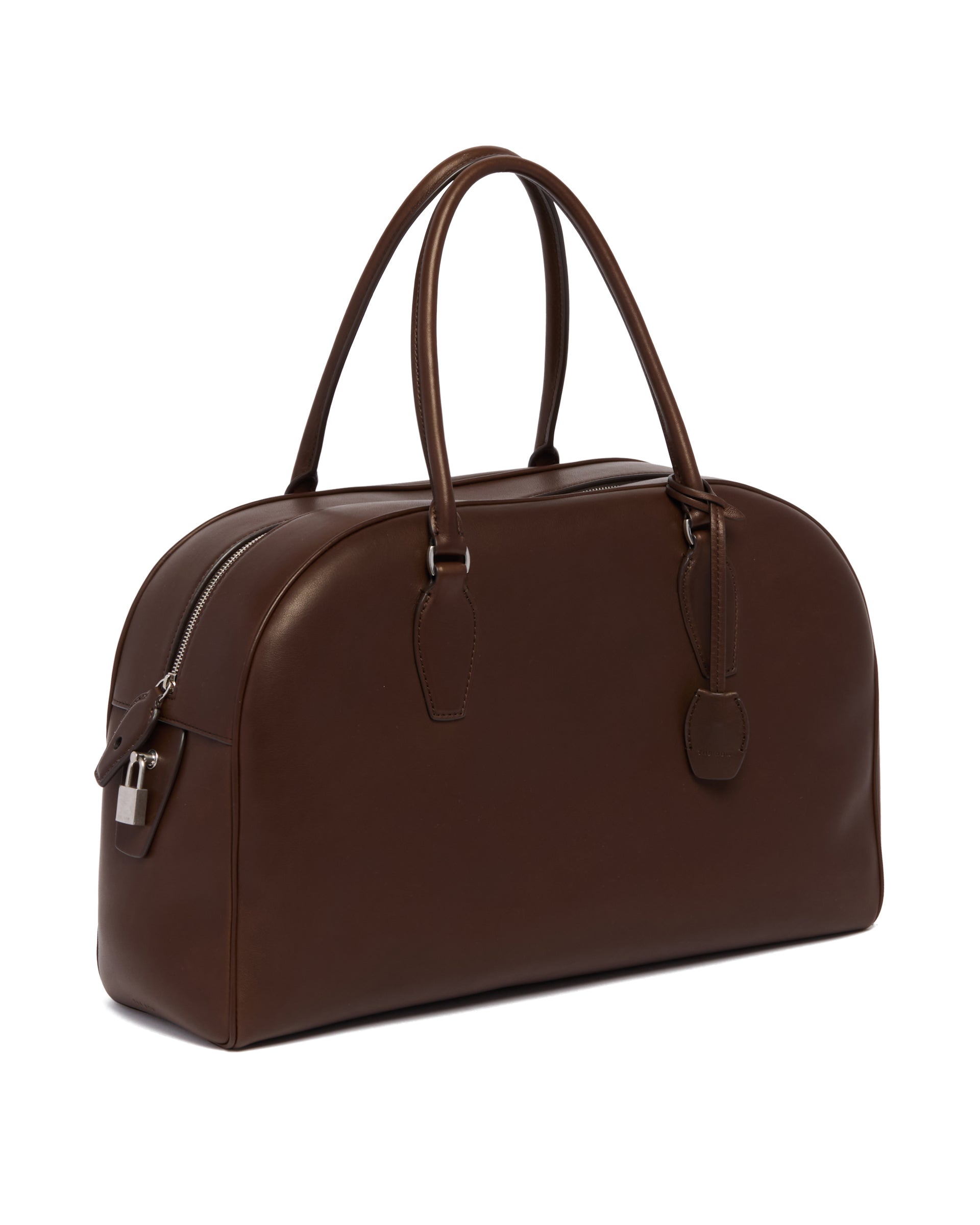 Brown India 15.75 Leather Bag The row оригінал – Купити в Україні – збільшений вид