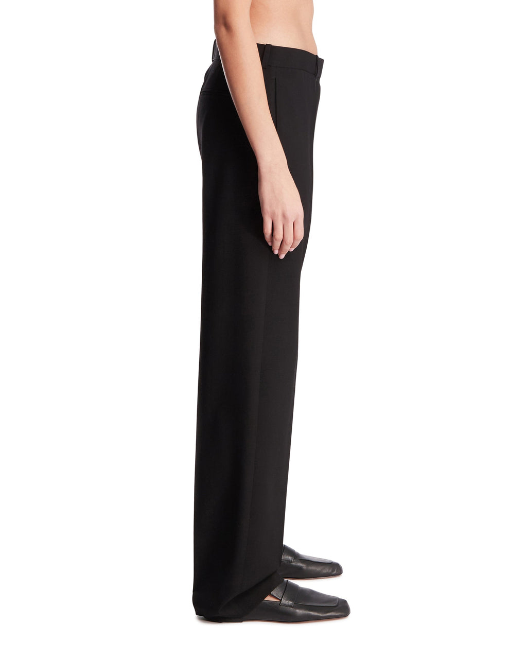 Black Wool Pants The row оригінал – Купити в Україні – збільшений вид