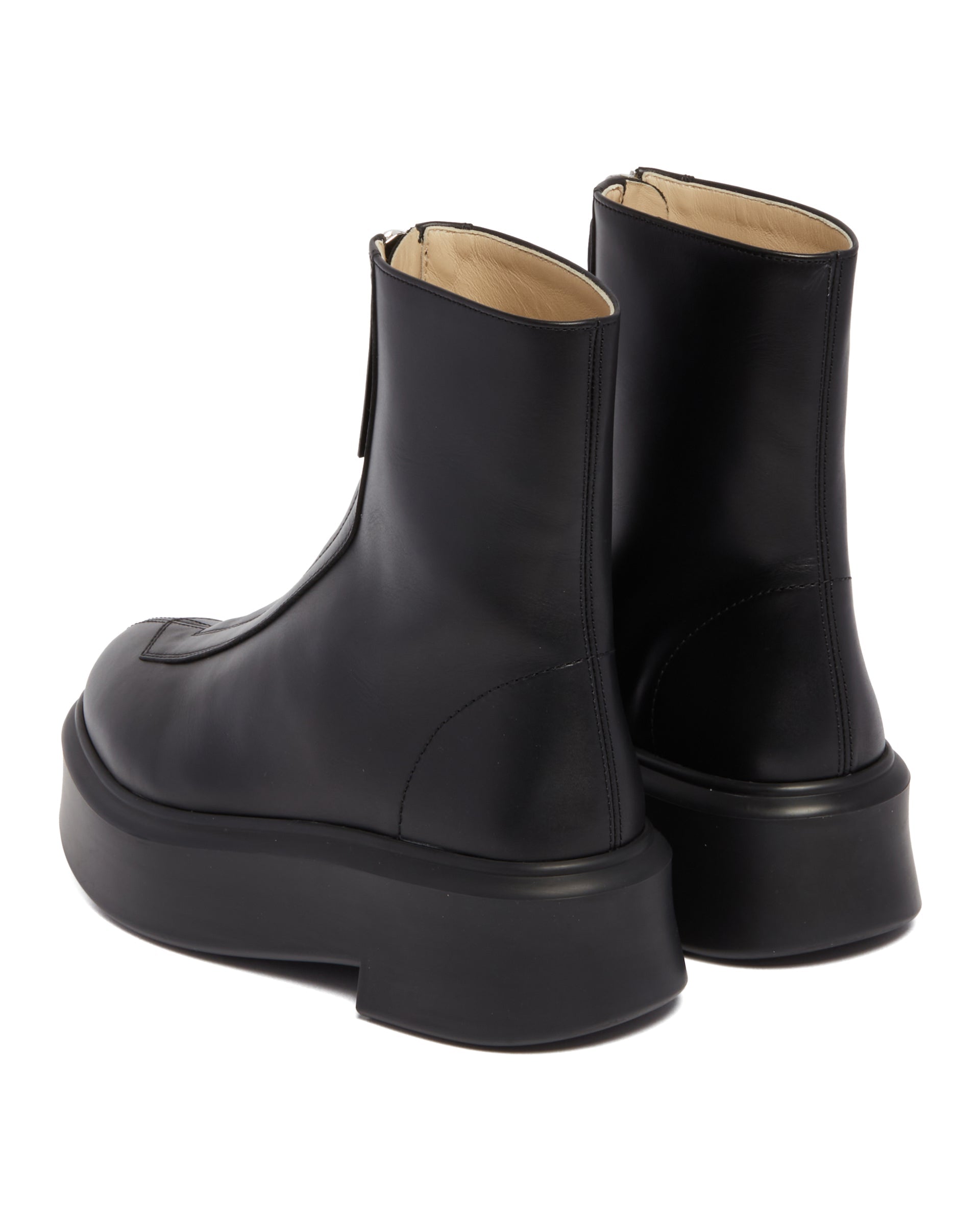 Black Zipped Boots - THE ROW