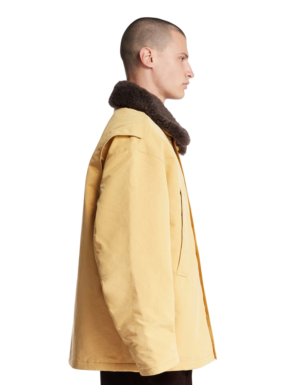 Beige Shearling Jacket Acne studios оригінал – Купити в Україні – збільшений вид