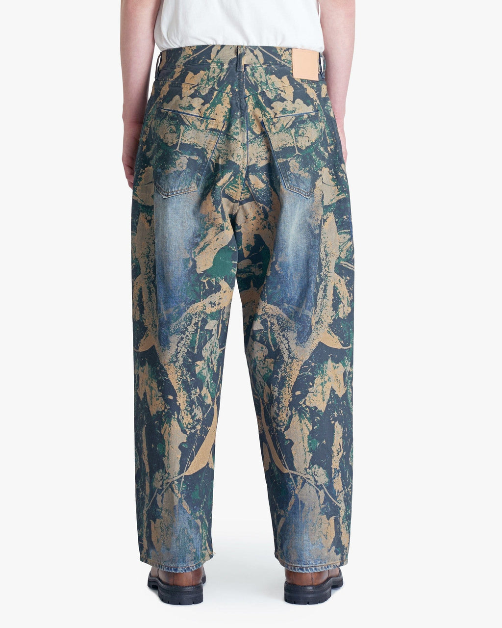 2023 Mossy Oak Denim In Brown Acne studios – Гарантія оригінальності – детальний вид