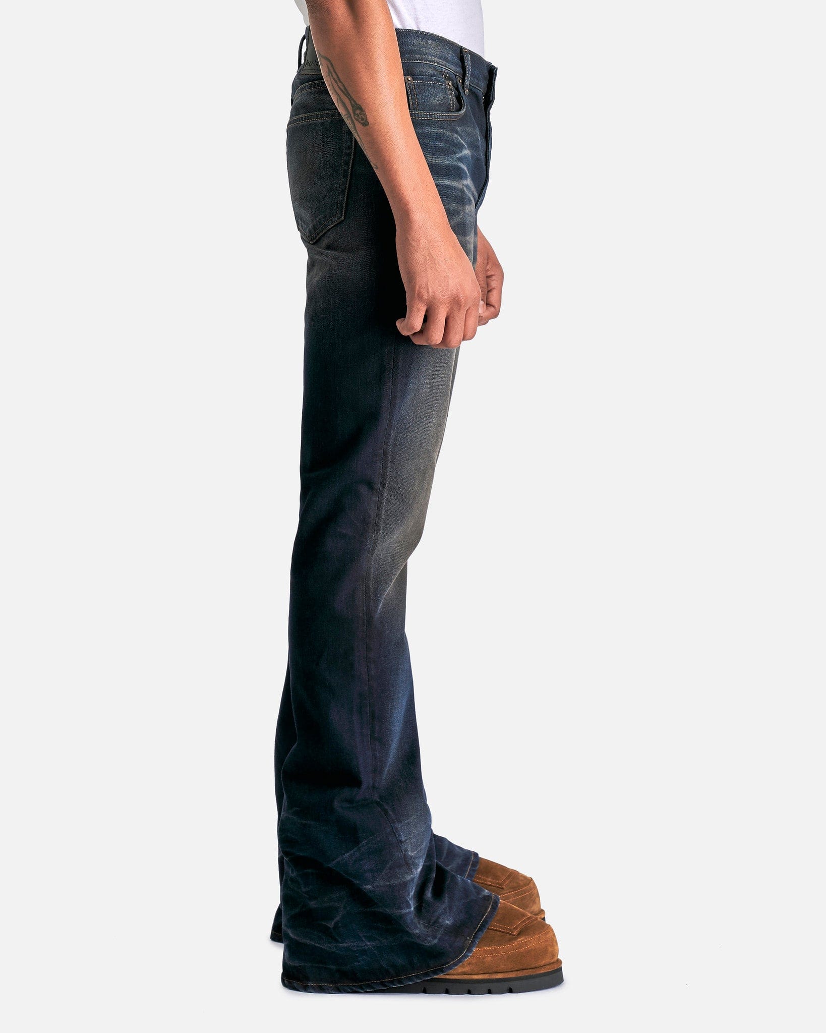 2024 Darkside Denim In Dark Blue Acne studios – Гарантія оригінальності – вид ззаду