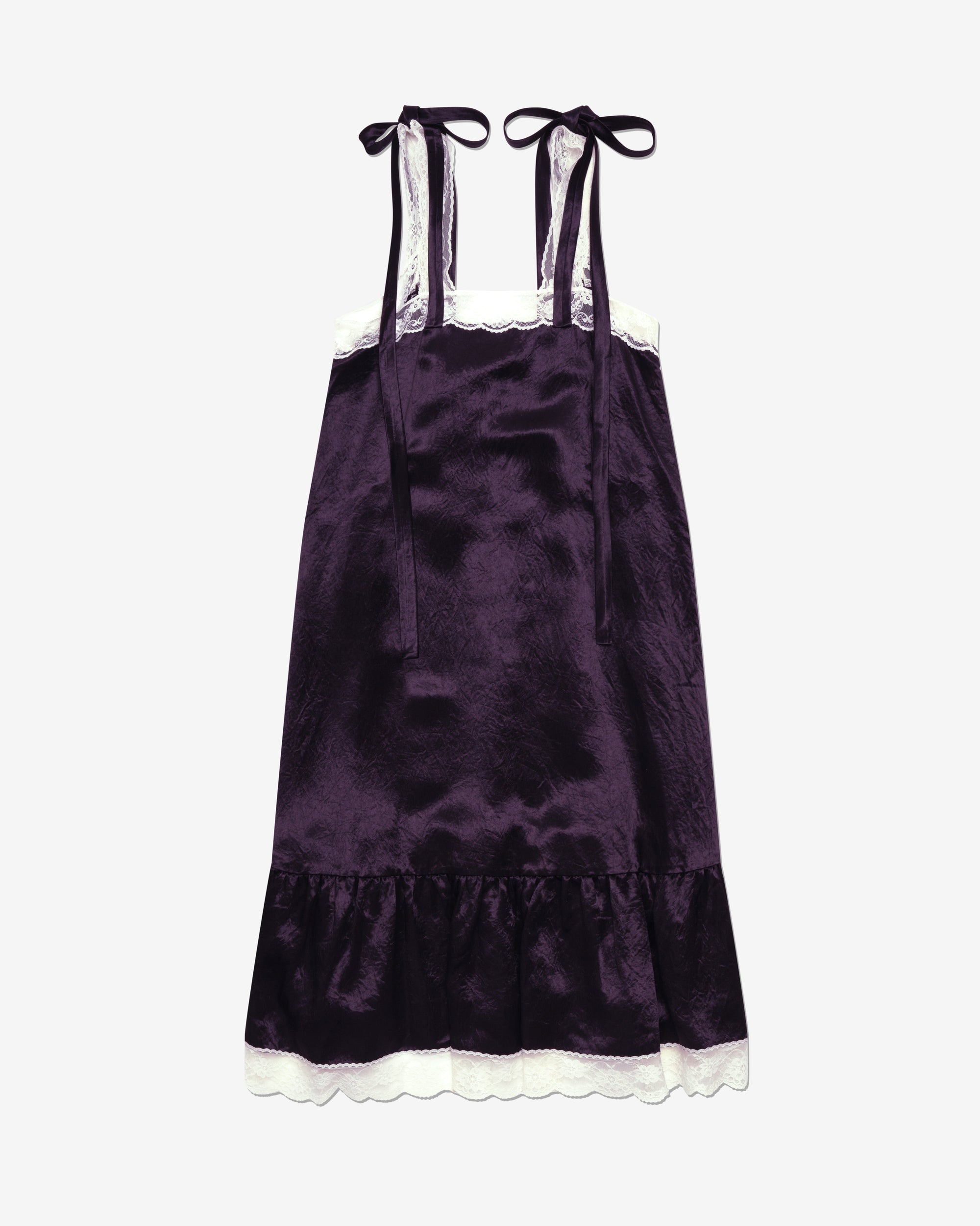 Womens Satin Lace Slip MIDI Dress Marc jacobs оригінал – Купити в Україні – вид ззаду