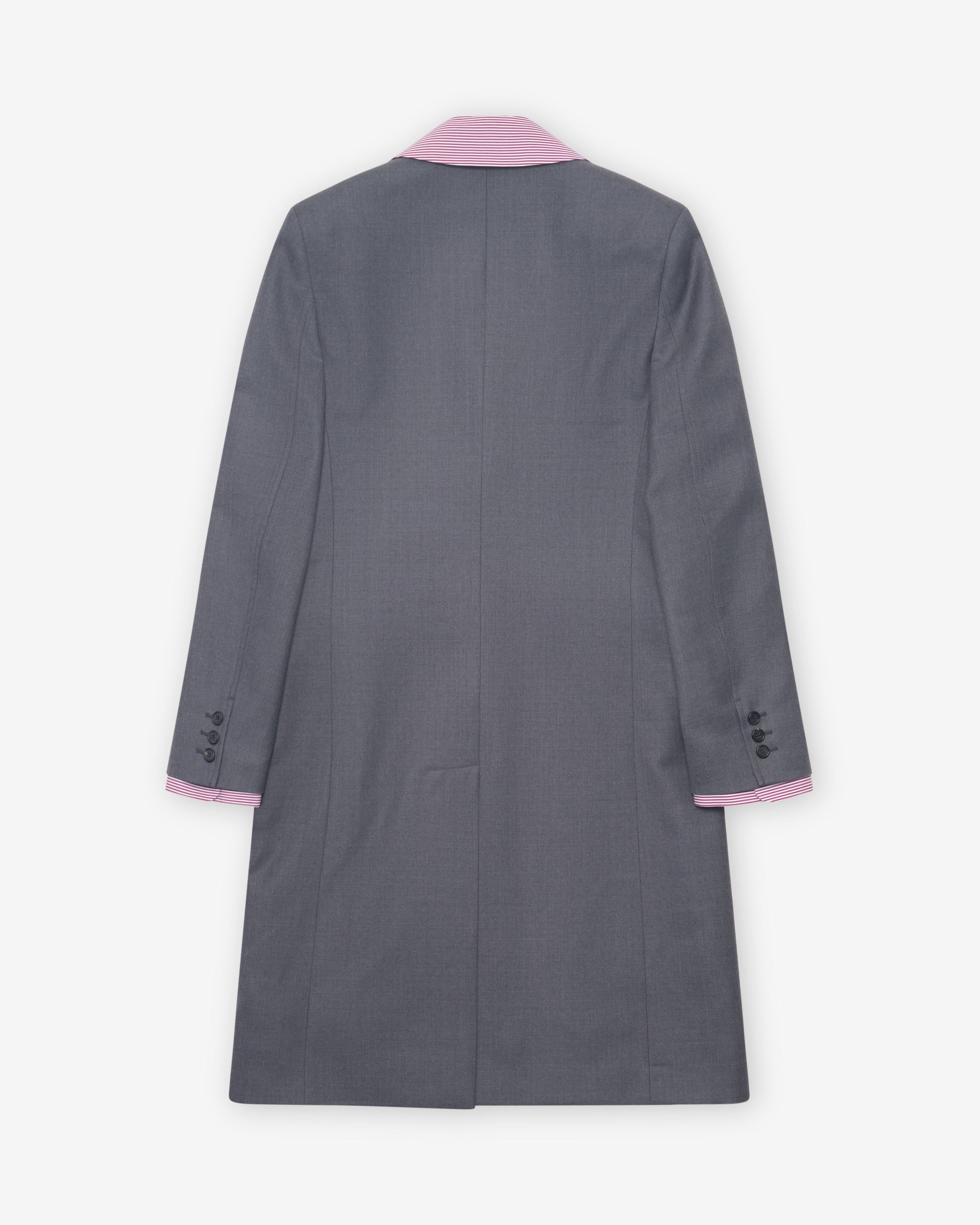 Womens Single Breasted Gabardine Coat Miu miu оригінал – Купити в Україні – вид ззаду