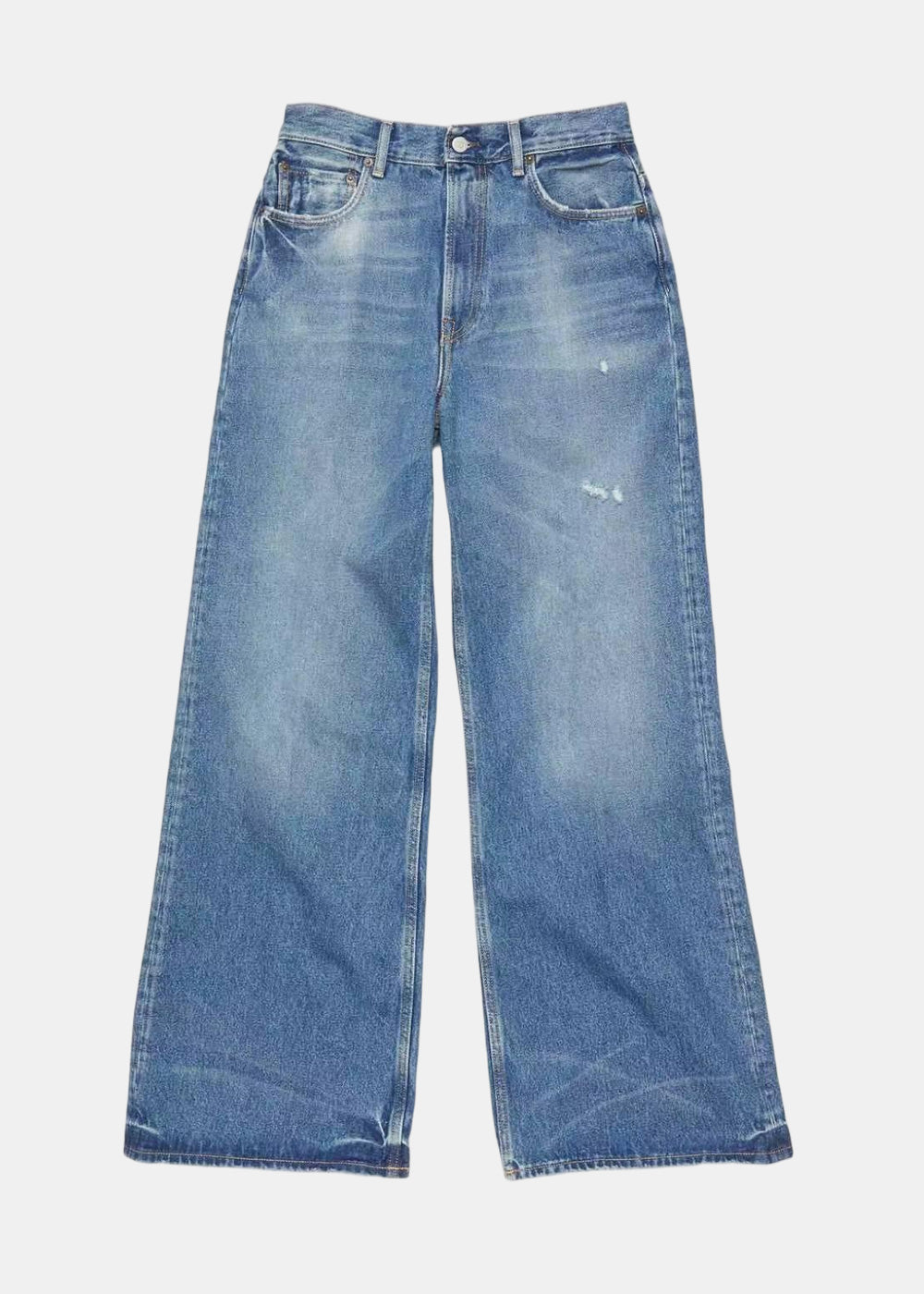MID Blue Regular Fit Jeans Acne studios – Гарантія оригінальності – боковий вид