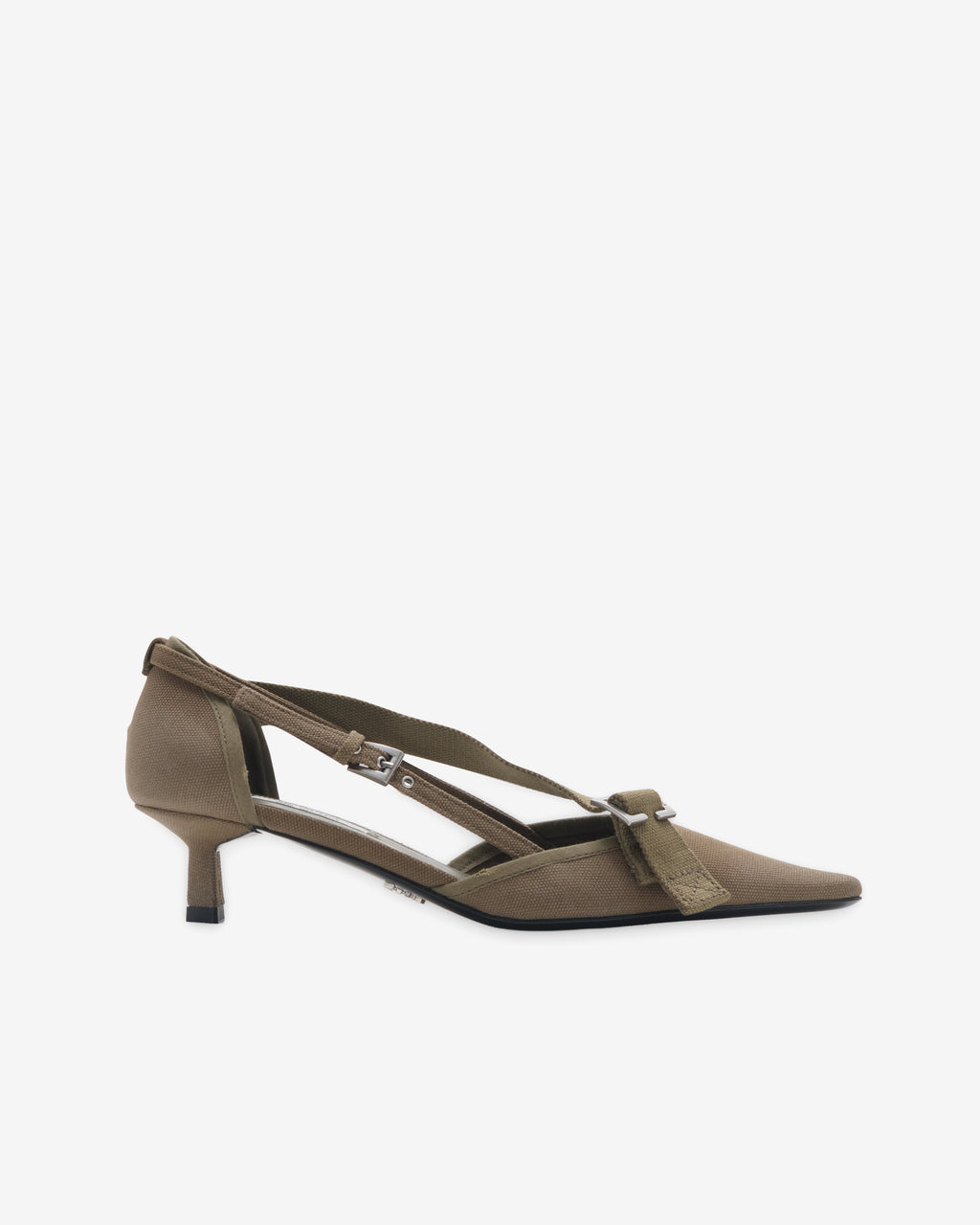 Womens Canvas Pumps Prada оригінал – Купити в Україні – боковий вид