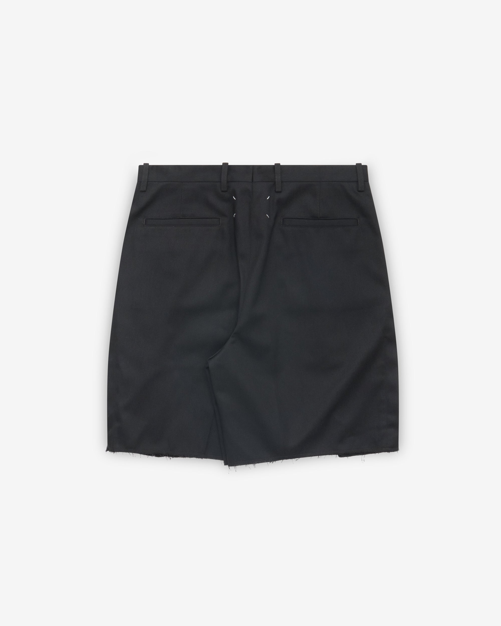 Mens Tailored Cotton Shorts Maison margiela – Гарантія оригінальності – вид ззаду