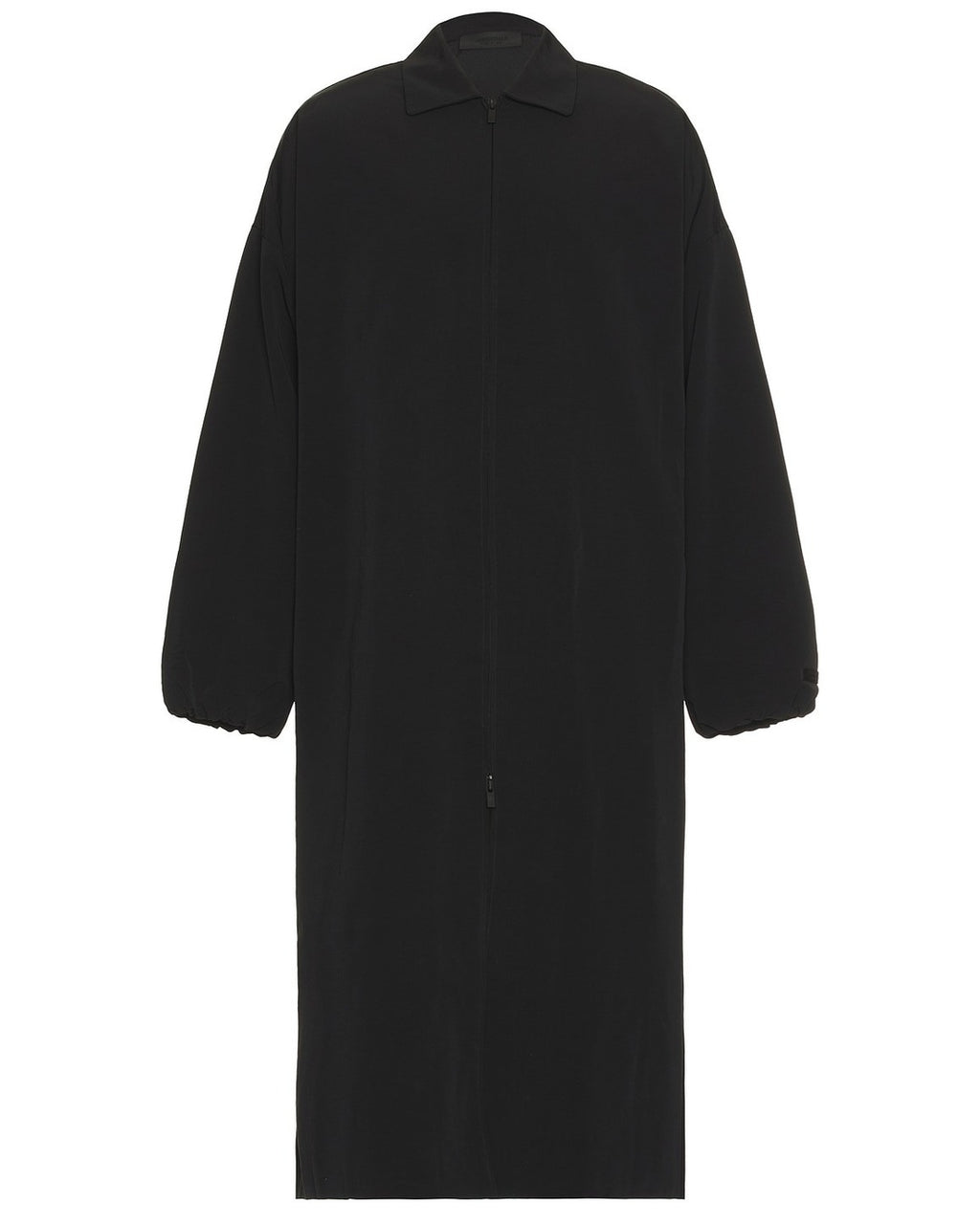 Essentials Black Nylon Trench Coat Fear of god оригінал – Купити в Україні – боковий вид
