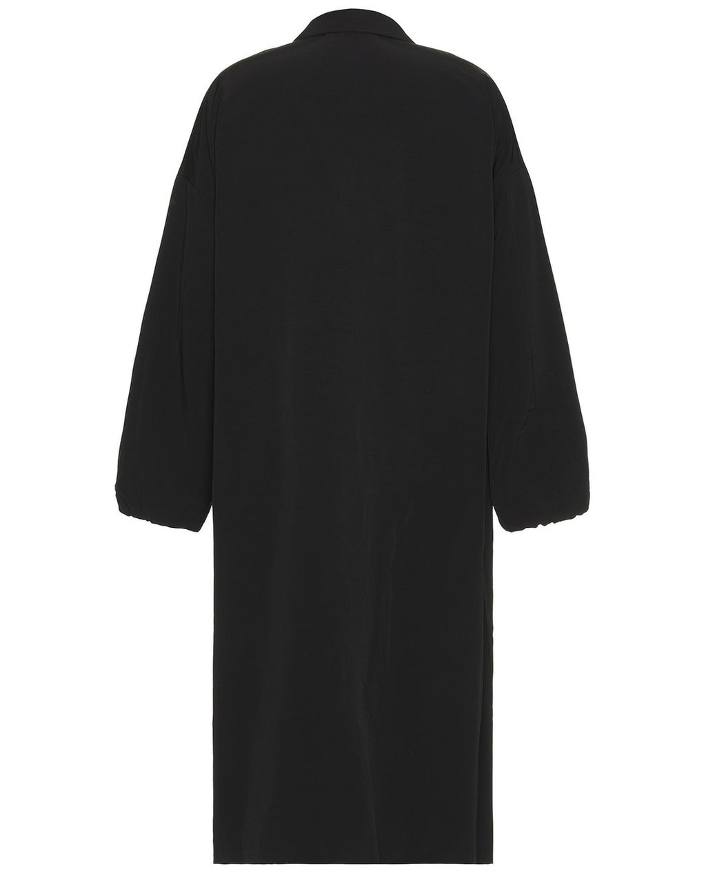 Essentials Black Nylon Trench Coat Fear of god оригінал – Купити в Україні – вид ззаду