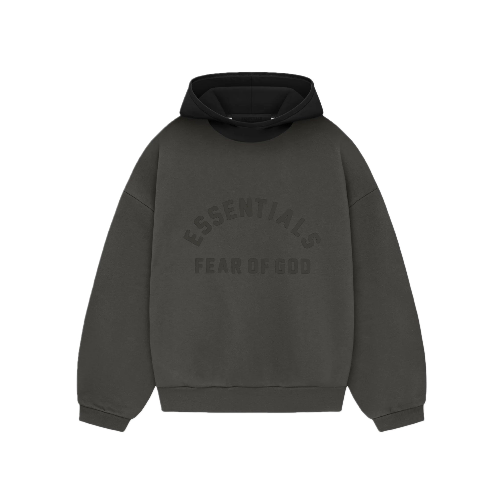 Mens Nylon Fleece Hoodie Fear of god – Гарантія оригінальності – боковий вид