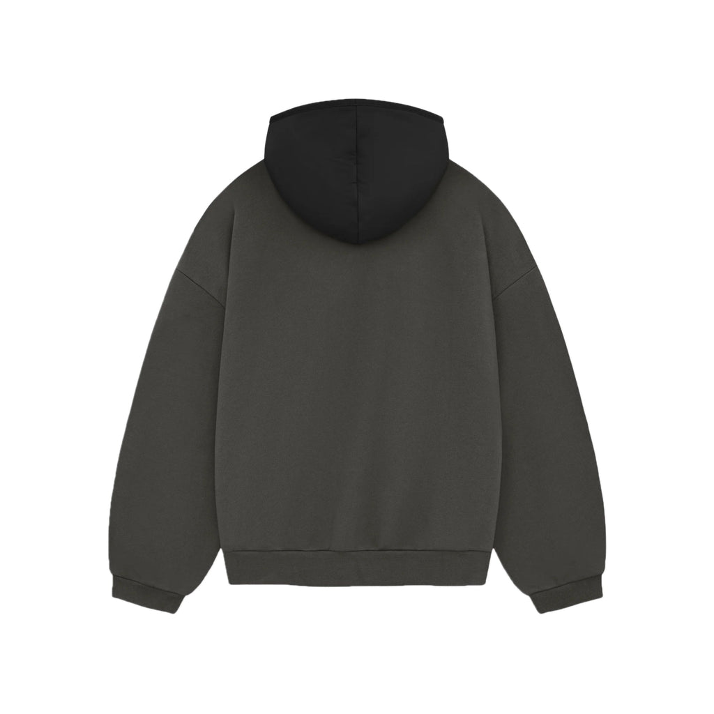 Mens Nylon Fleece Hoodie Fear of god – Гарантія оригінальності – вид ззаду