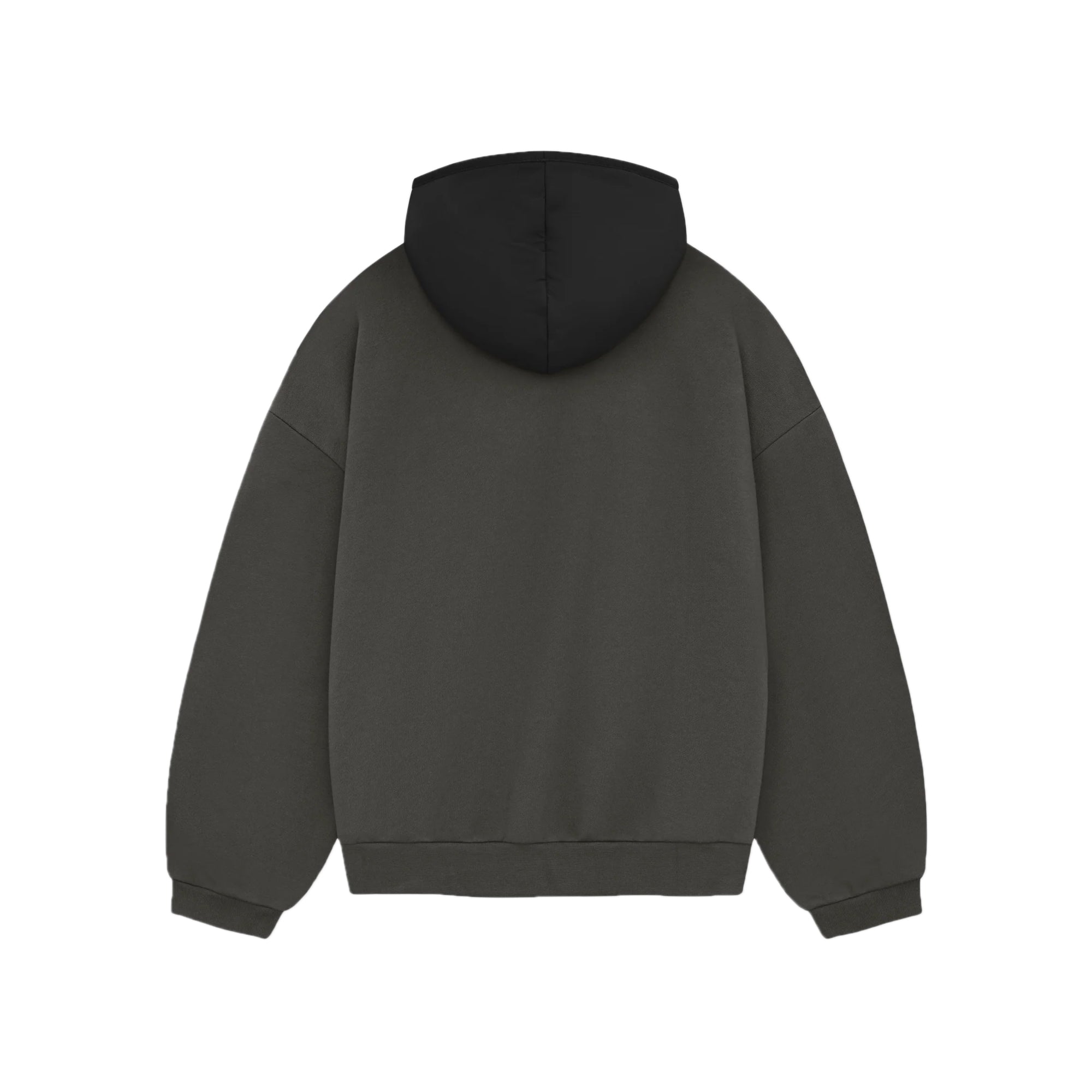 Mens Nylon Fleece Hoodie Fear of god – Гарантія оригінальності – вид ззаду