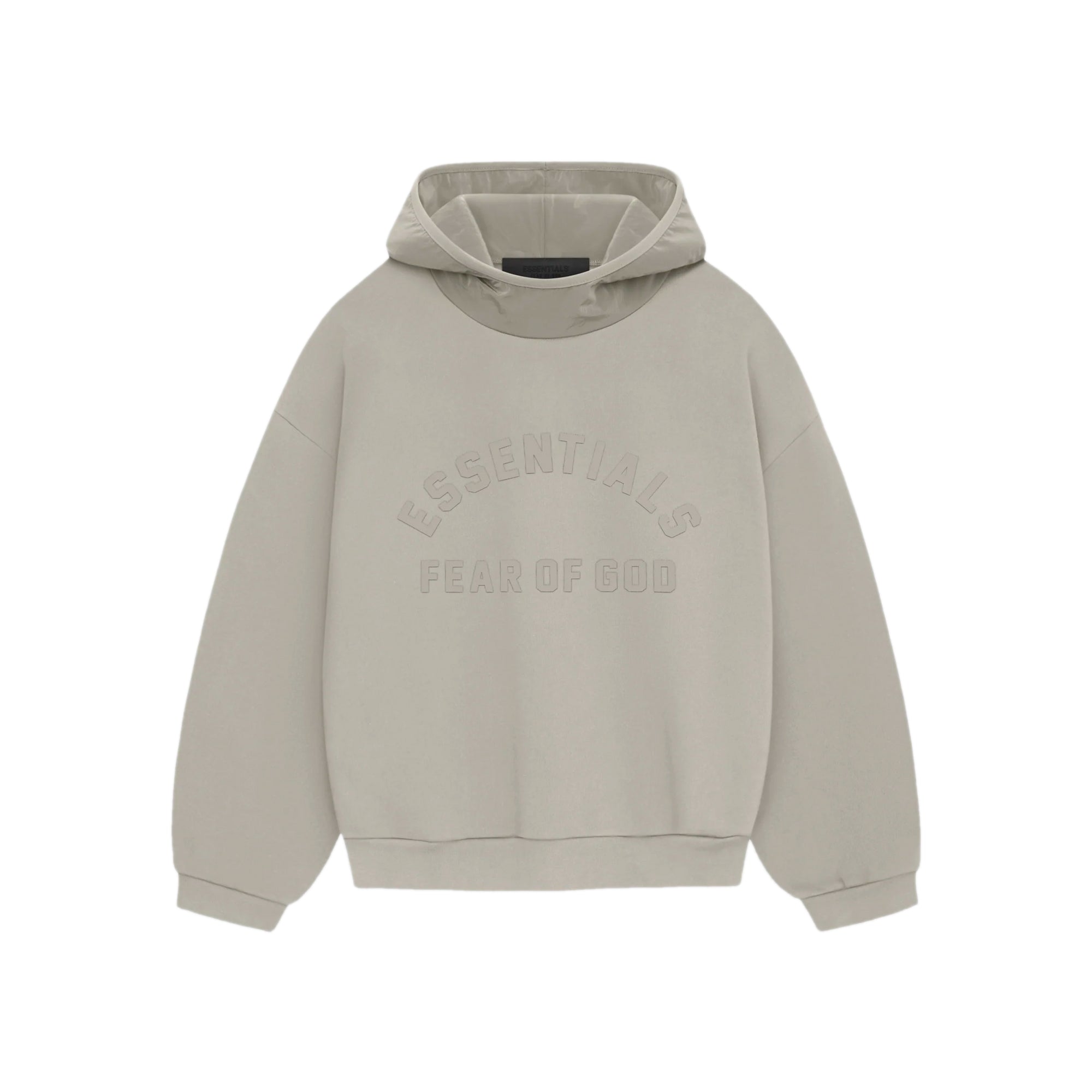 Mens Nylon Fleece Hoodie Fear of god – Гарантія оригінальності – боковий вид