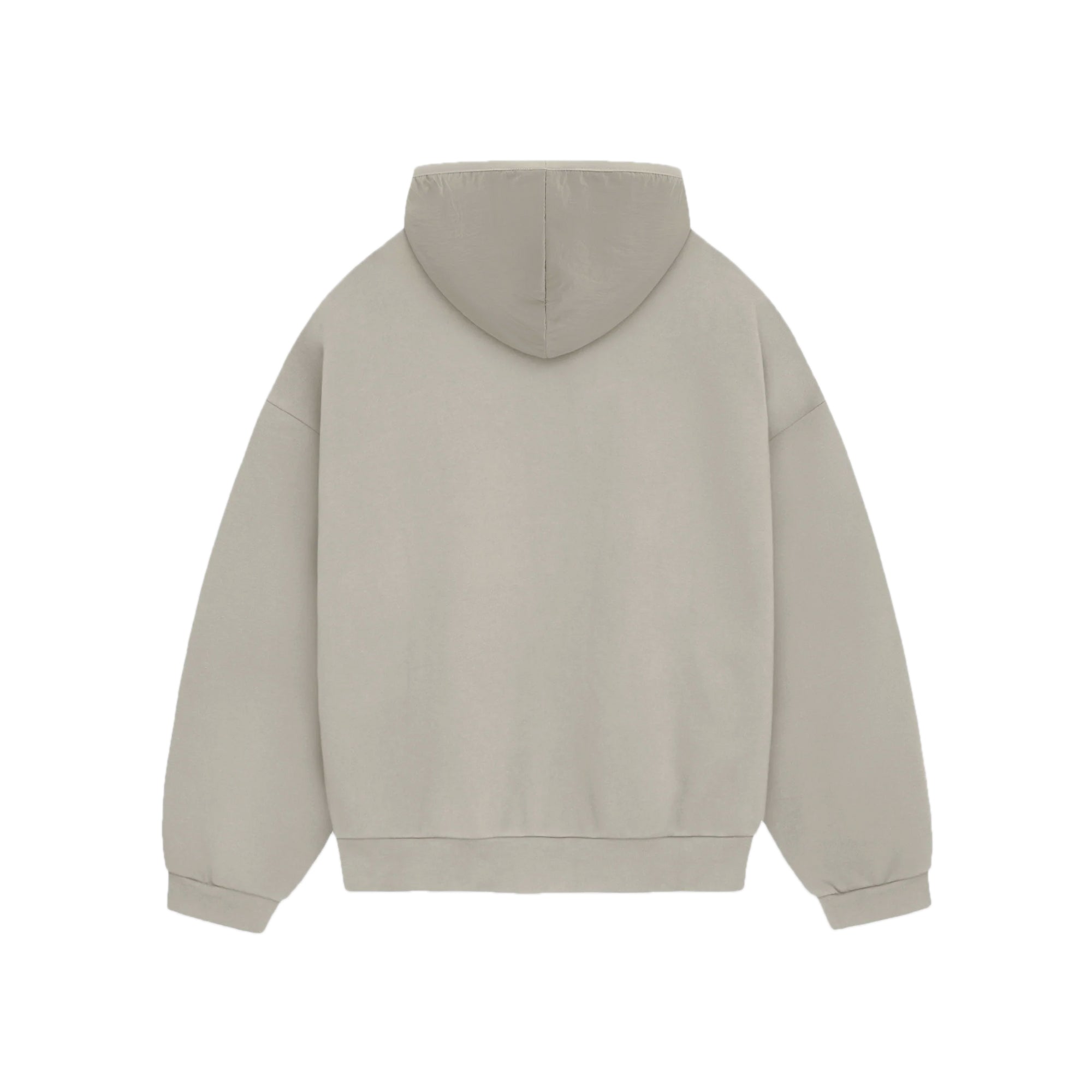 Mens Nylon Fleece Hoodie Fear of god – Гарантія оригінальності – вид ззаду