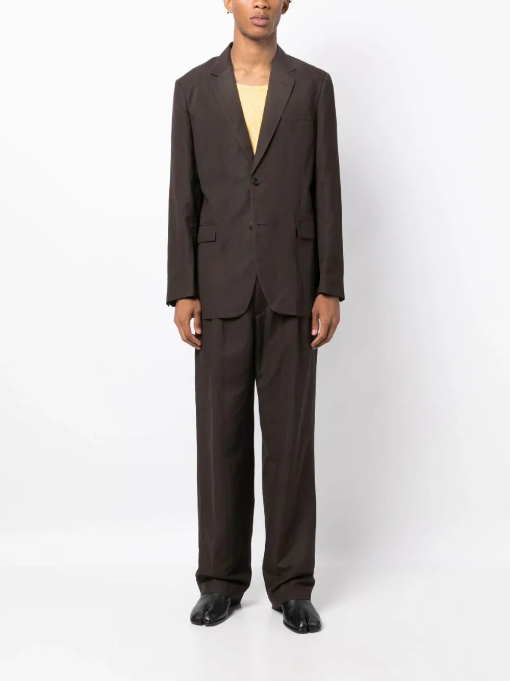 Drawstring Straight-Leg Trousers Maison margiela – Гарантія оригінальності – вид ззаду